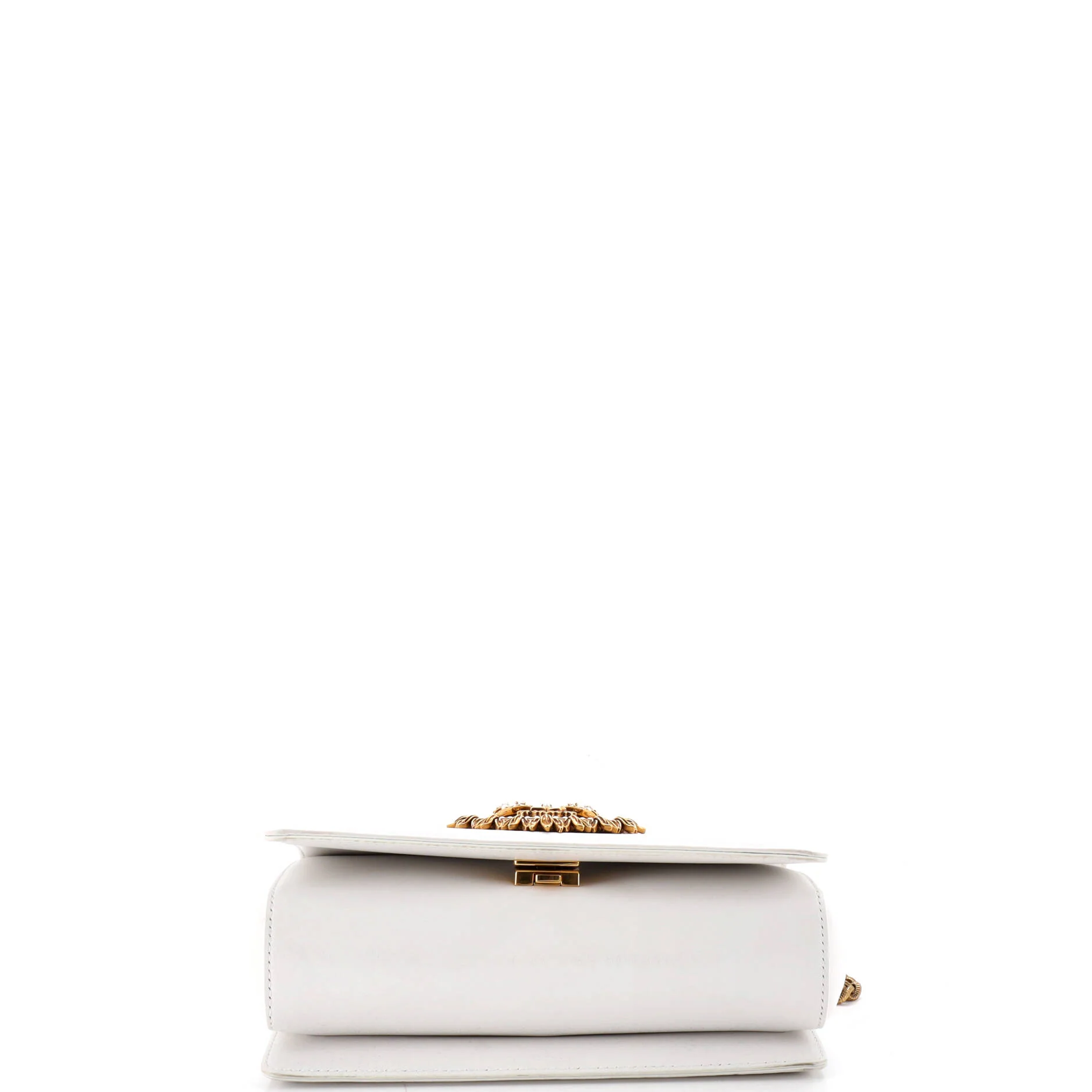 Devotion Full Flap Shoulder Bag Quilted Leather Small - Image 4