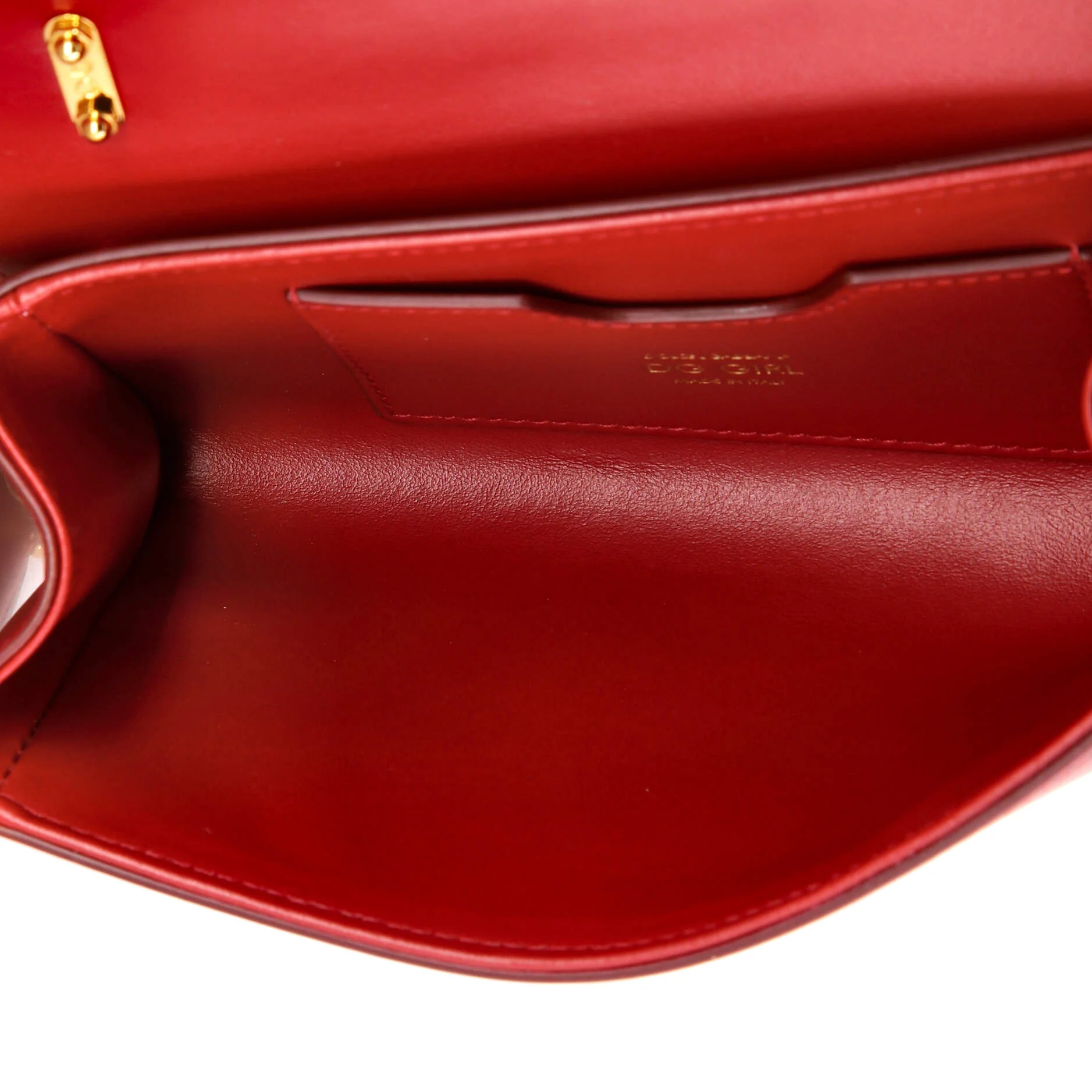 DG Girls Flap Bag Embellished Leather Mini - Image 5