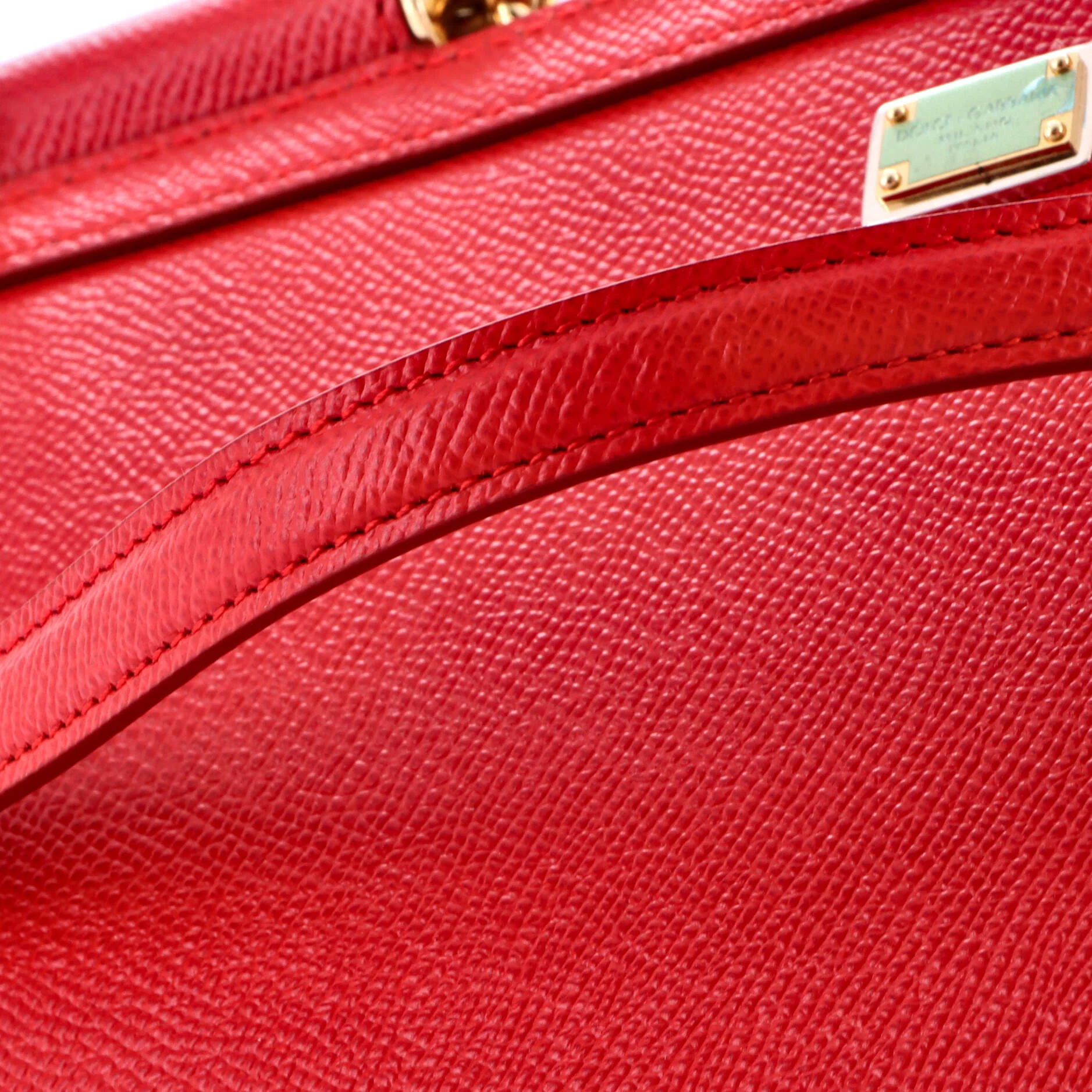 Miss Sicily Bag Printed Leather Medium - Image 6