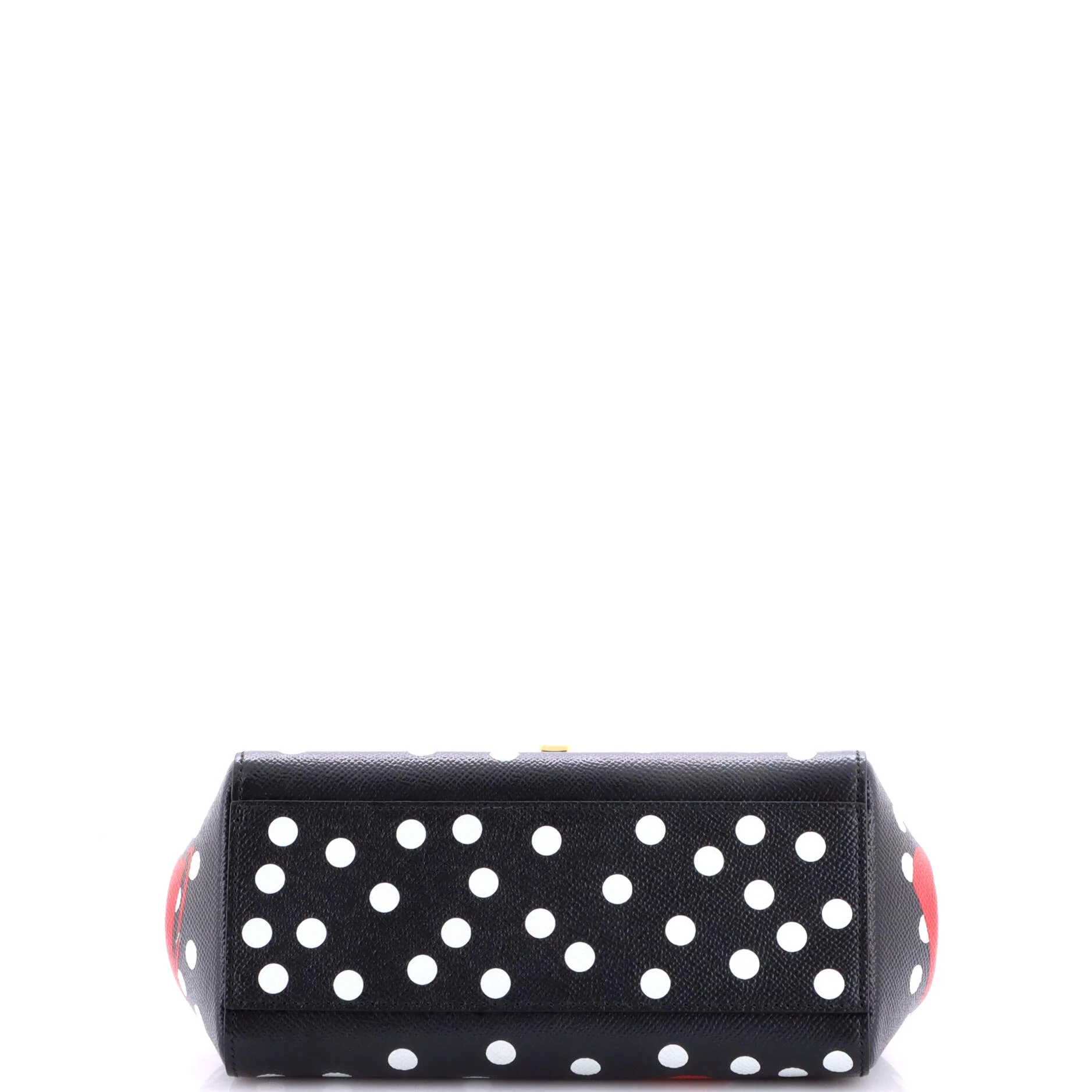 Miss Sicily Bag Printed Leather with Miss Sicily Bag Silhouette Closure Medium - Image 4