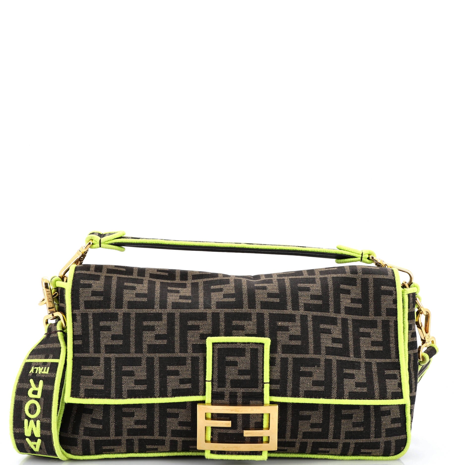 Baguette NM Bag Zucca Canvas Large
