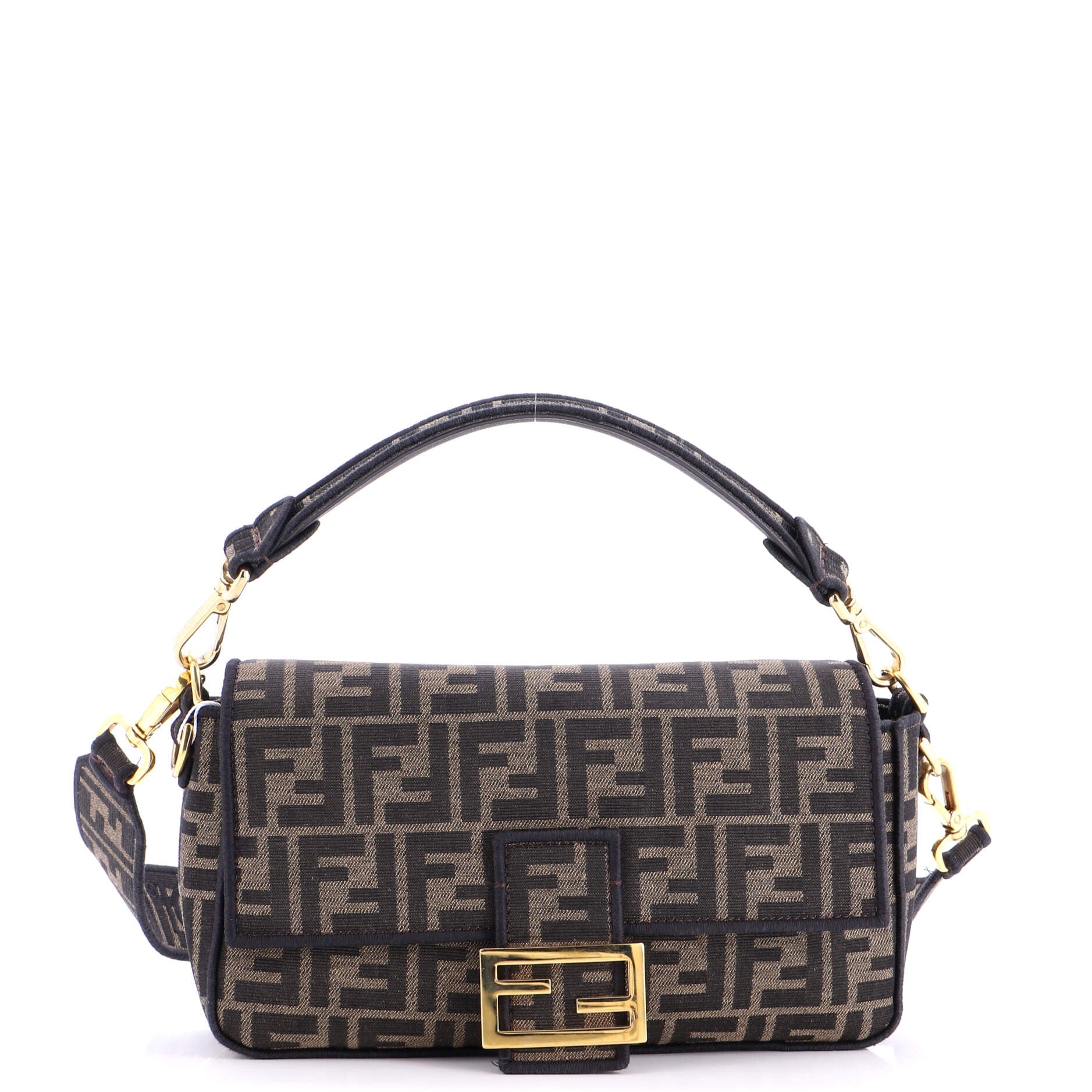 Baguette NM Bag Zucca Canvas Medium