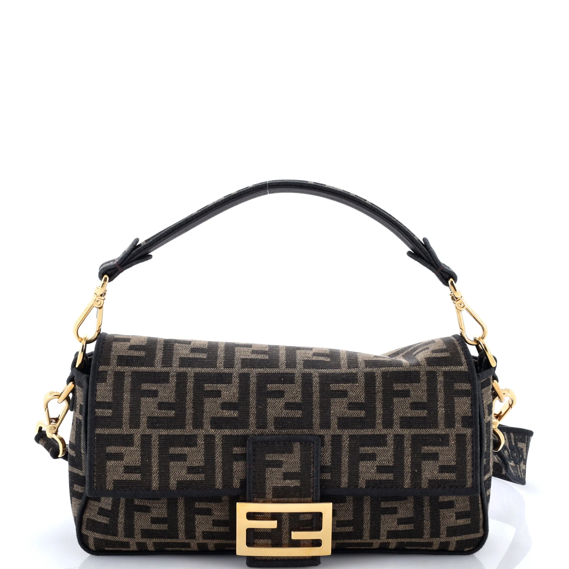 Baguette NM Bag Zucca Canvas Medium