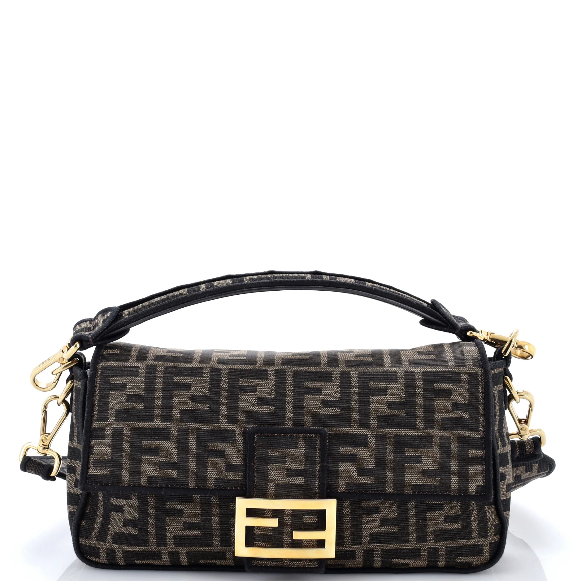 Baguette NM Bag Zucca Canvas Medium