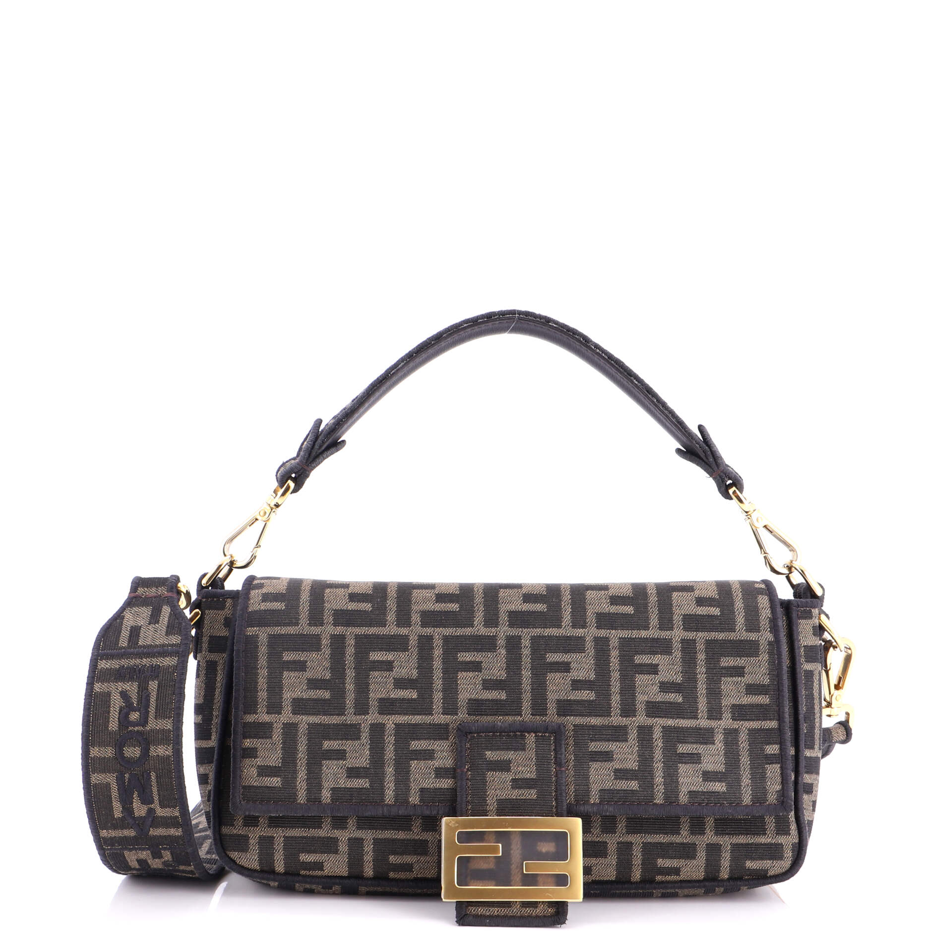 Baguette NM Bag Zucca Canvas Medium