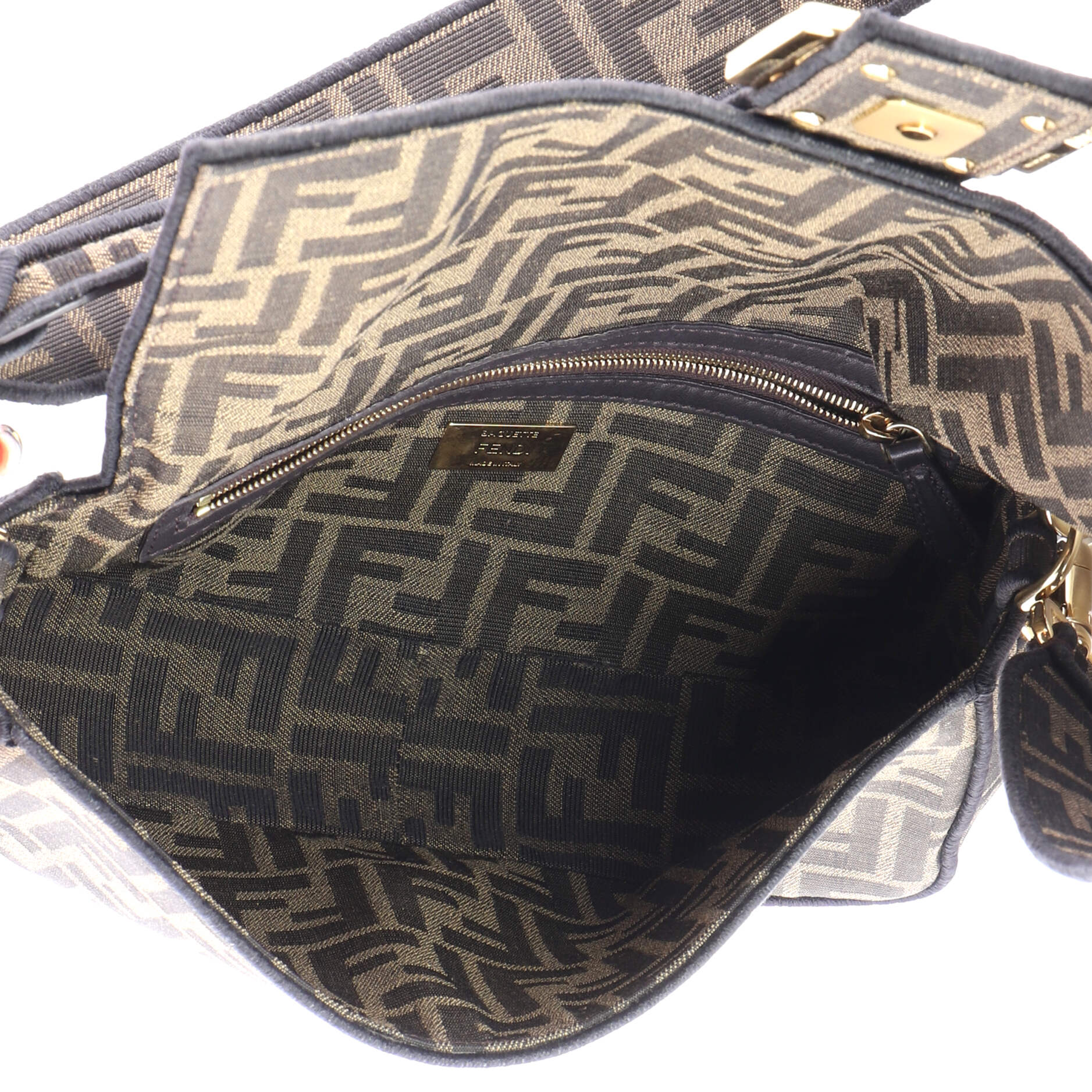 Baguette NM Bag Zucca Canvas Medium - Image 5