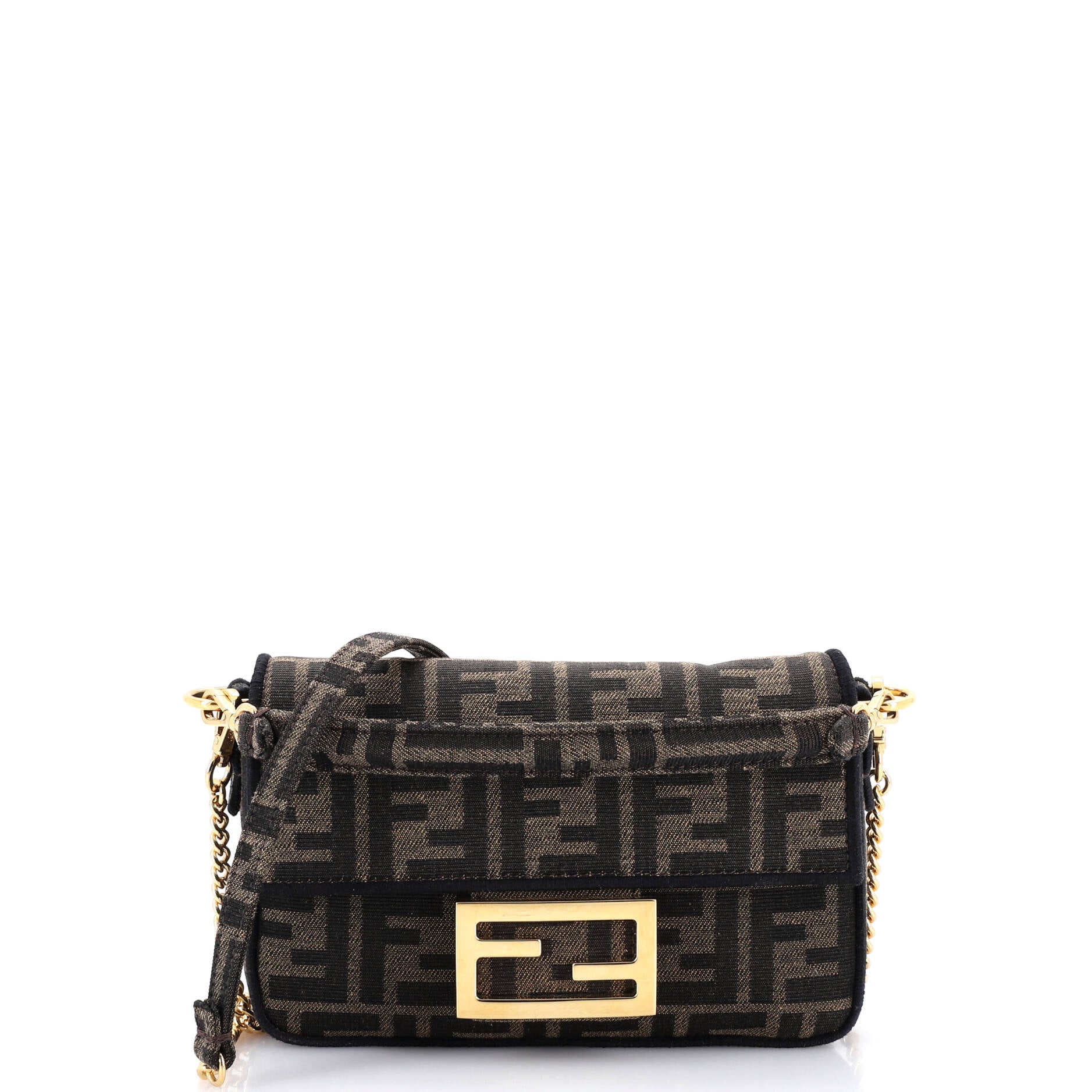 Baguette NM Bag Zucca Canvas Mini