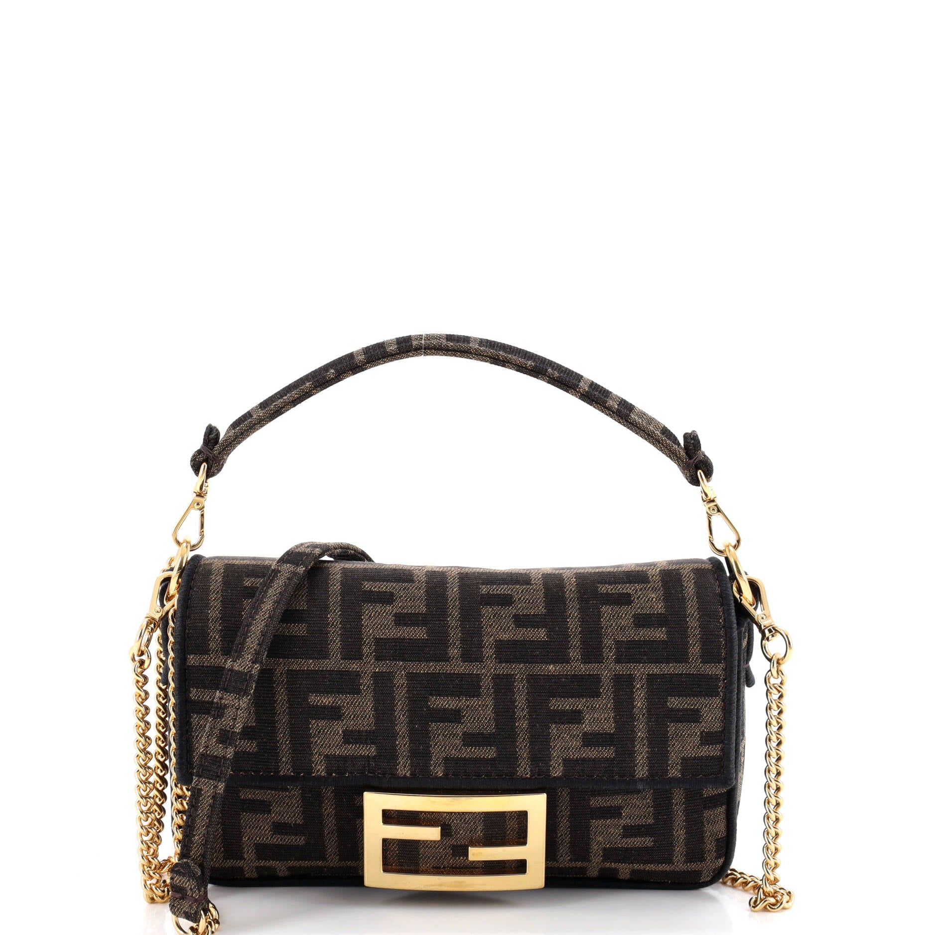 Baguette NM Bag Zucca Canvas Mini