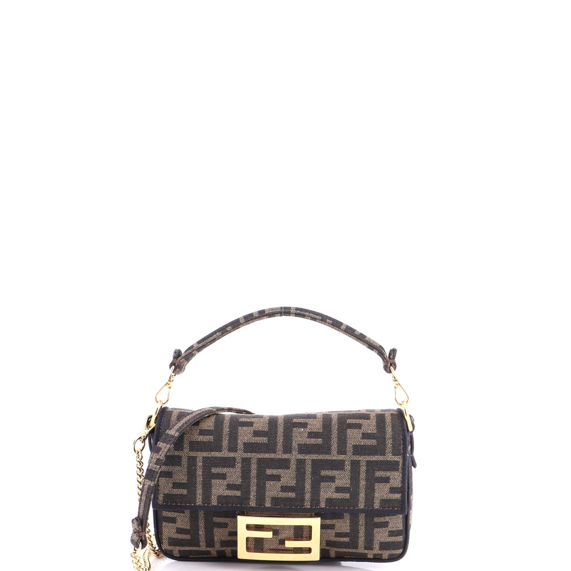 Baguette NM Bag Zucca Canvas Mini