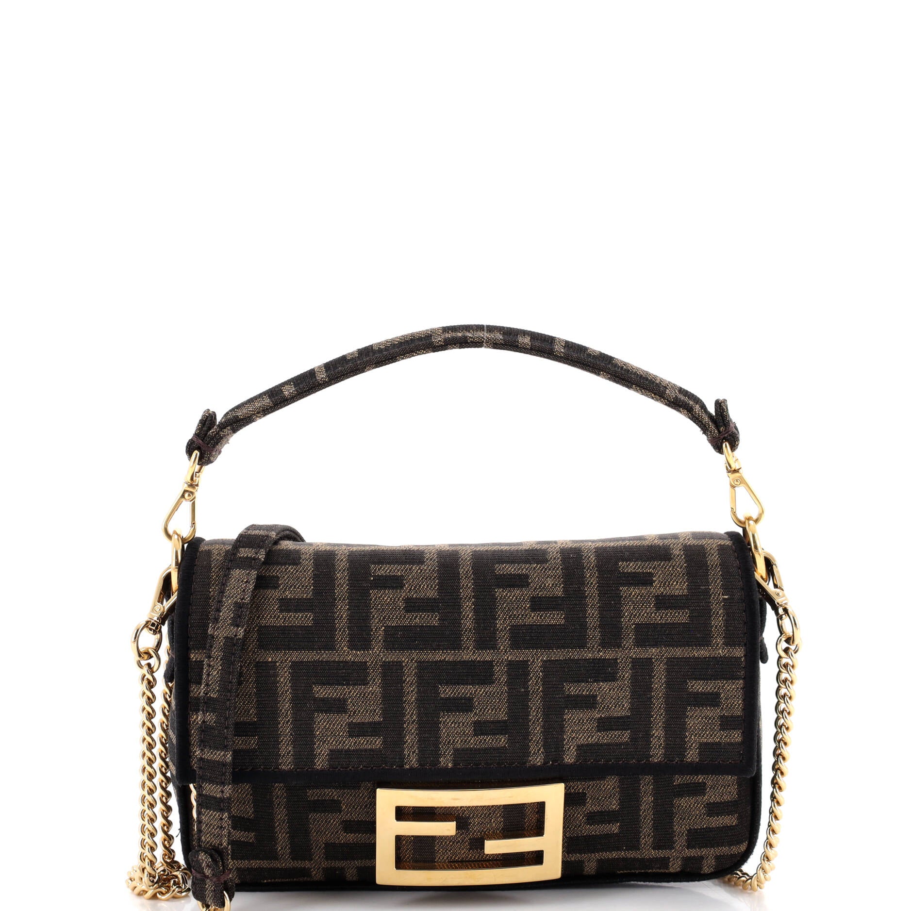 Baguette NM Bag Zucca Canvas Mini
