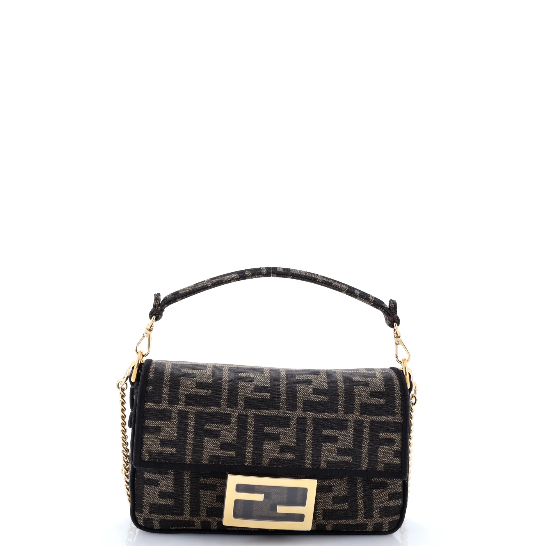Baguette NM Bag Zucca Canvas Mini