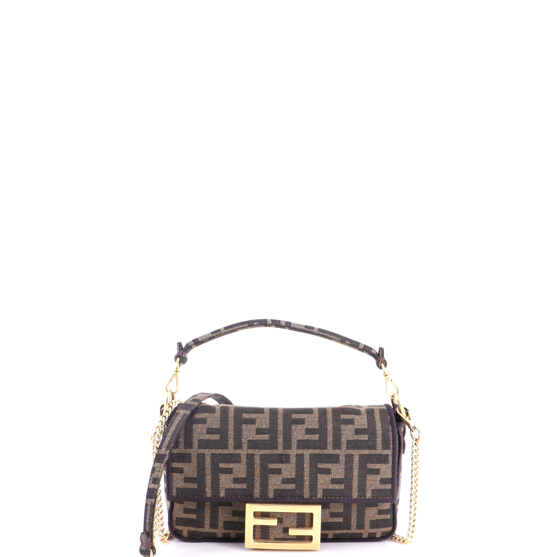Baguette NM Bag Zucca Canvas Mini