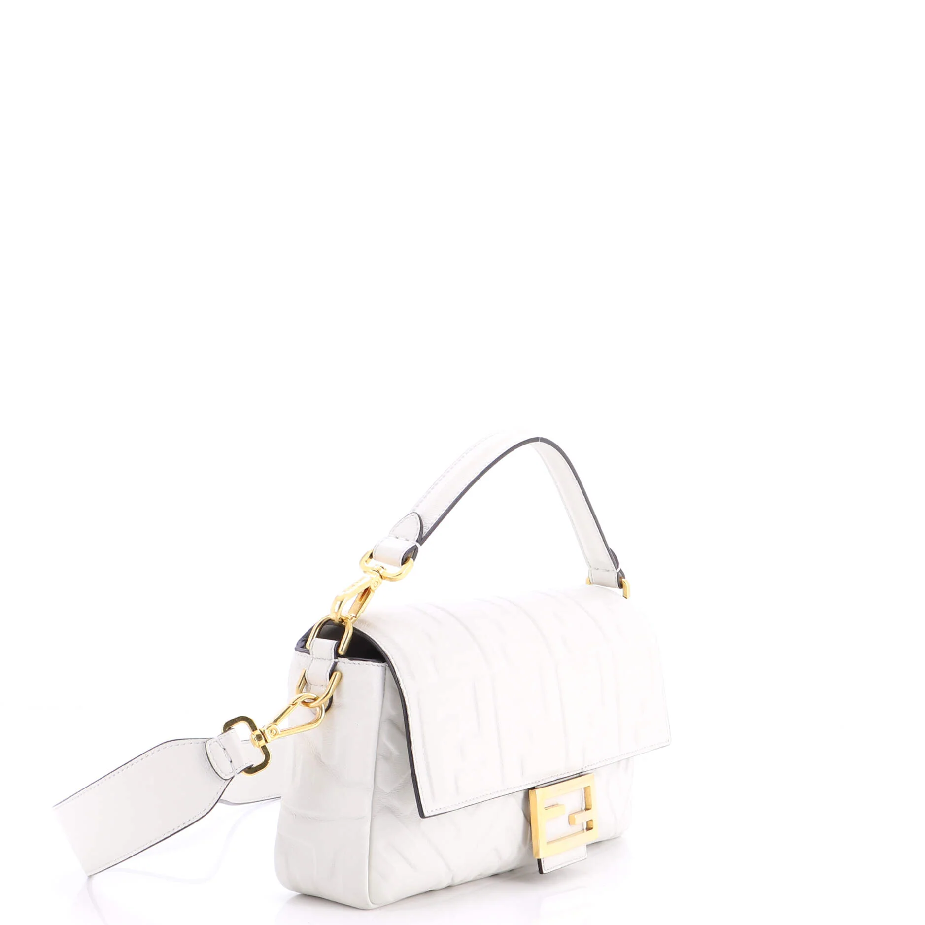 Baguette NM Bag Zucca Embossed Leather Medium - Image 2
