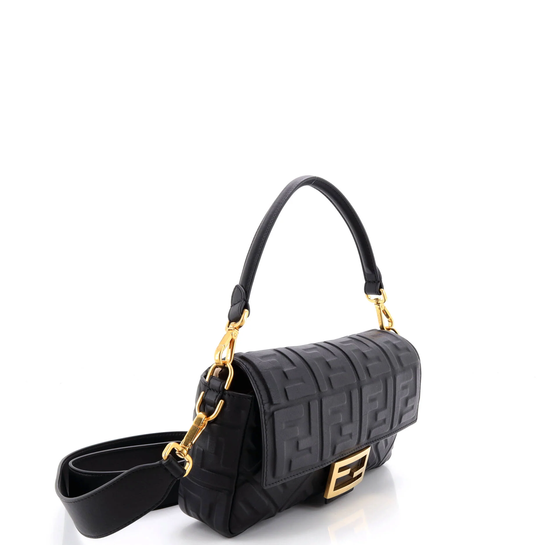 Baguette NM Bag Zucca Embossed Leather Medium - Image 2