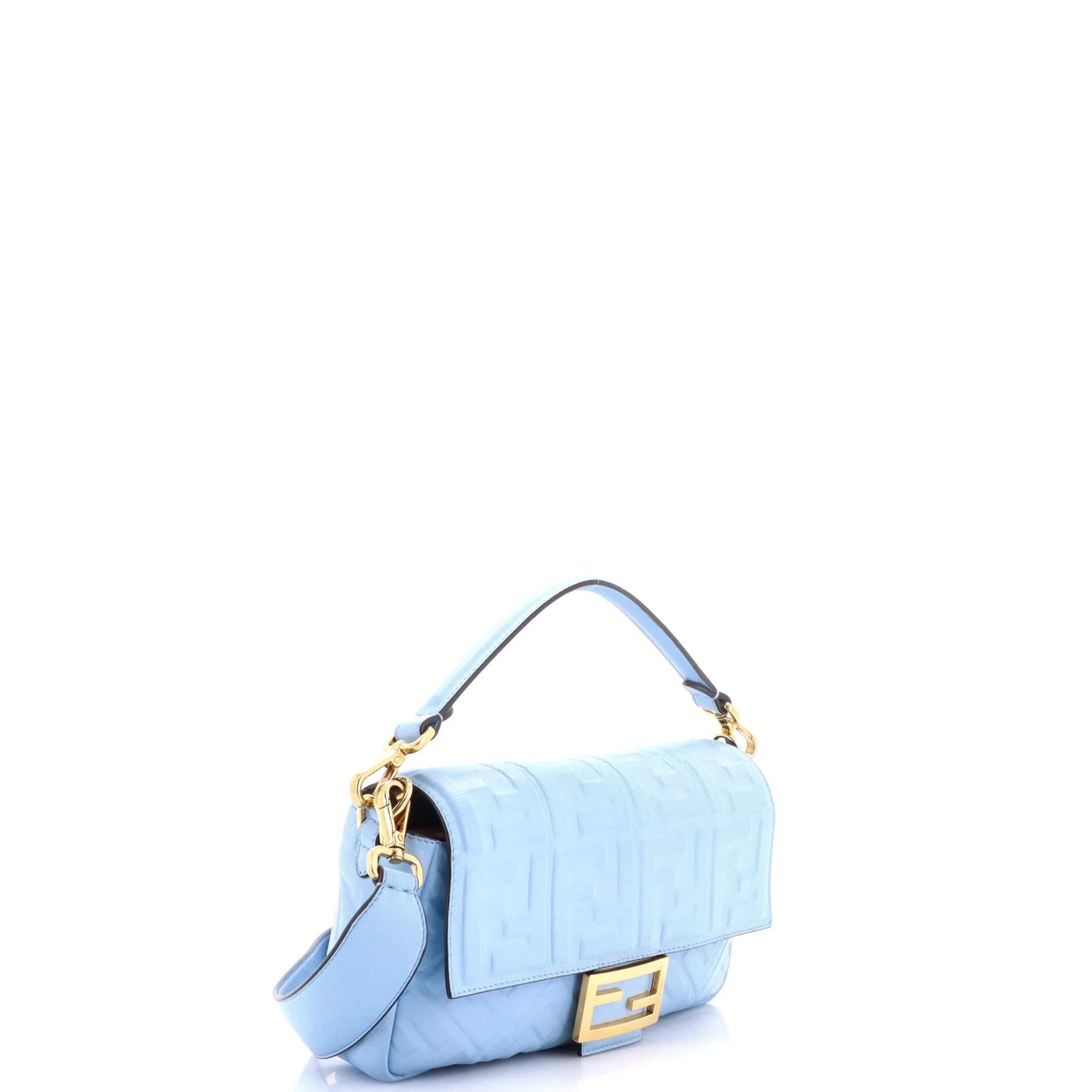 Baguette NM Bag Zucca Embossed Leather Medium - Image 2