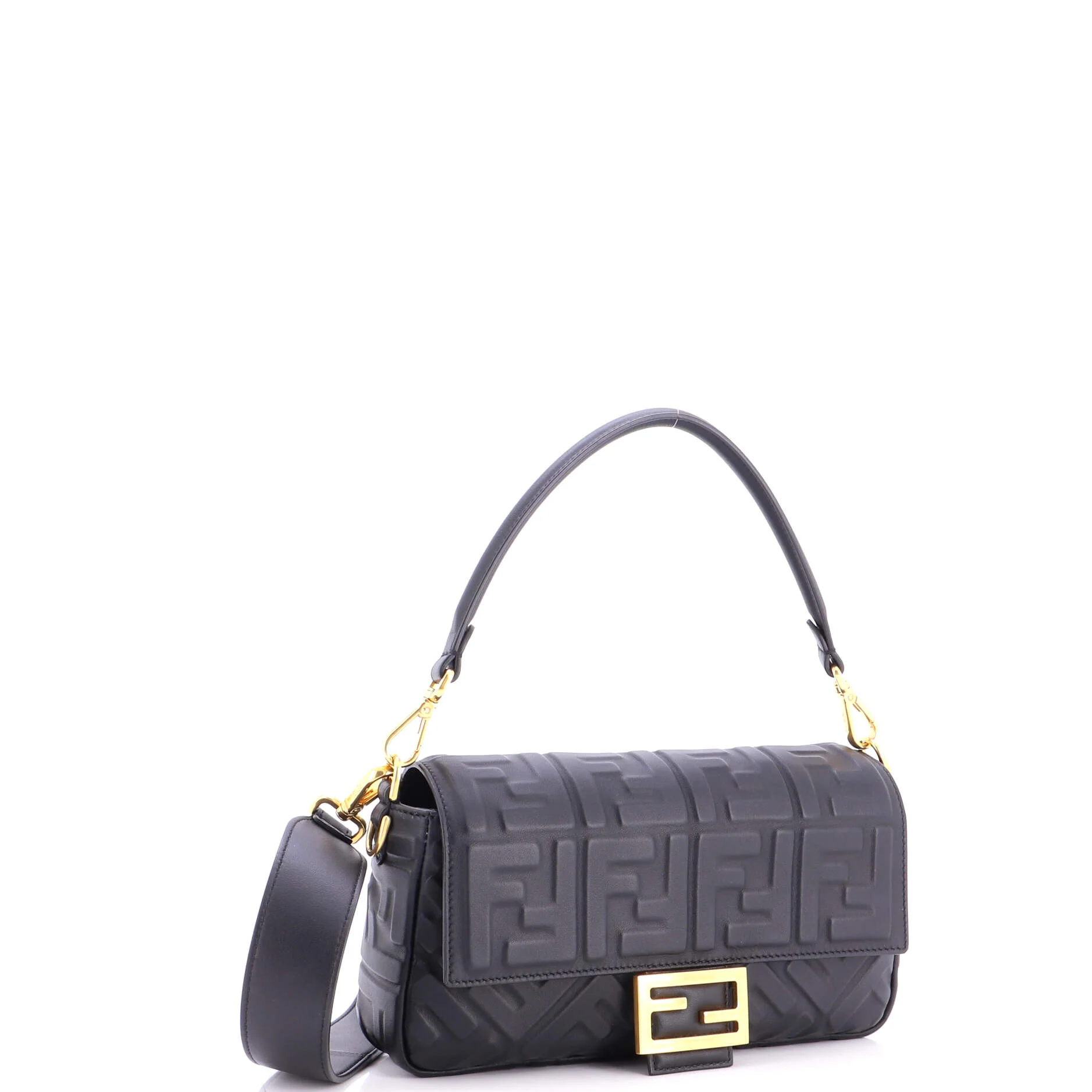 Baguette NM Bag Zucca Embossed Leather Medium - Image 2