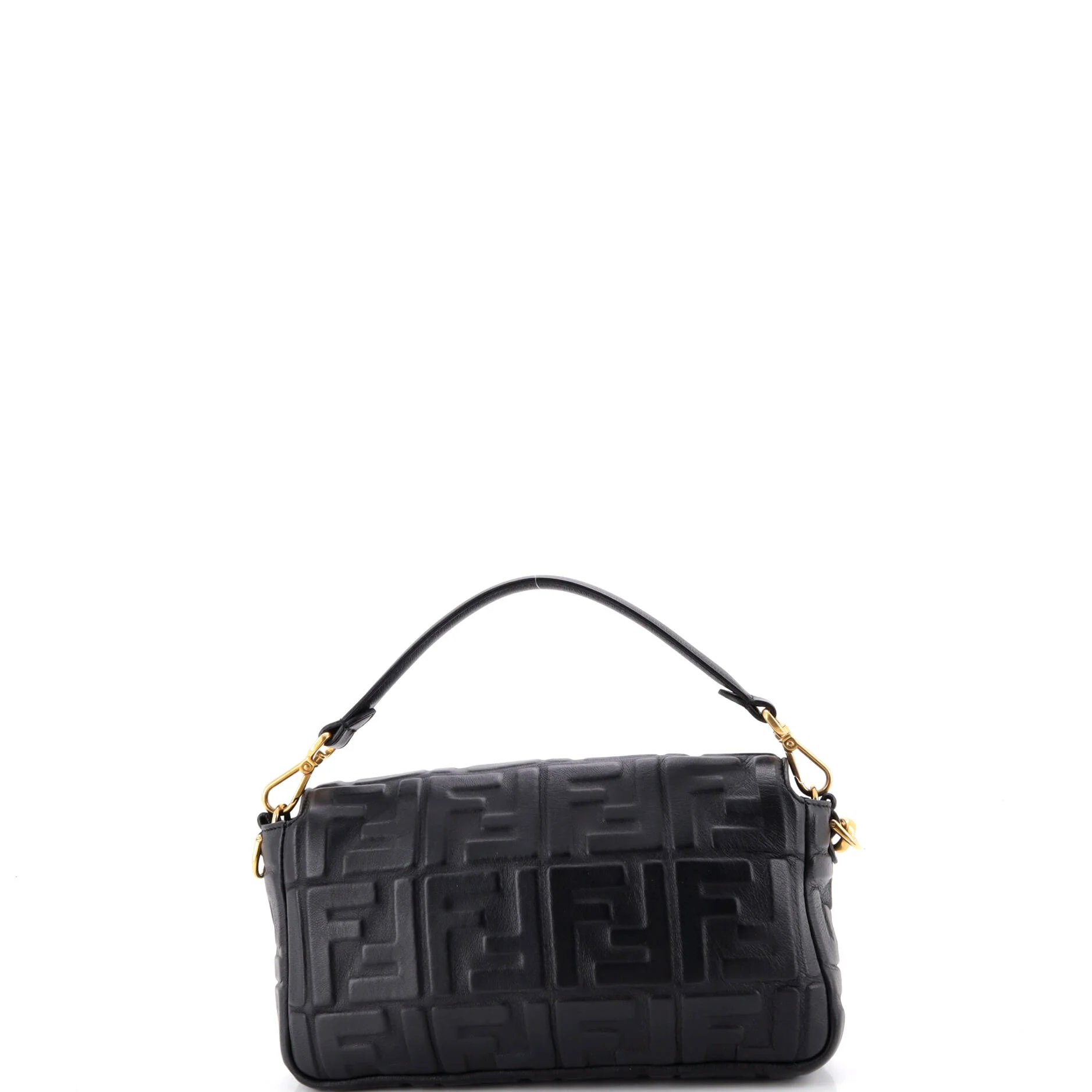 Baguette NM Bag Zucca Embossed Leather Medium - Image 3