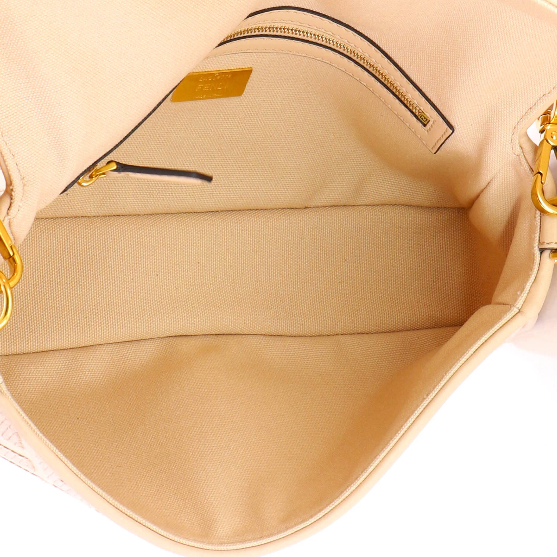 Baguette NM Bag Zucca Embroidered Canvas Medium - Image 6