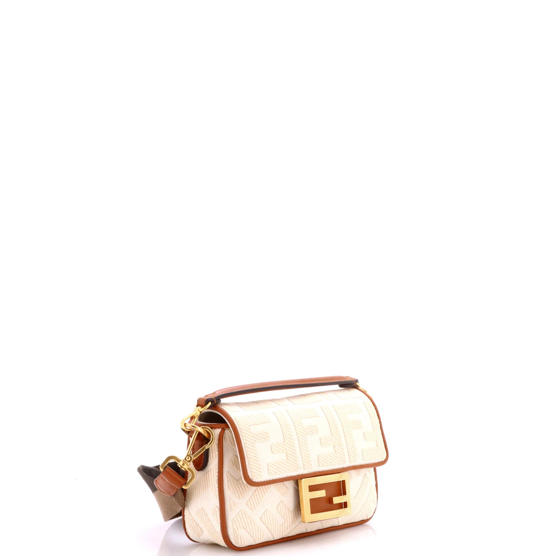 Baguette NM Bag Zucca Embroidered Canvas Mini - Image 2