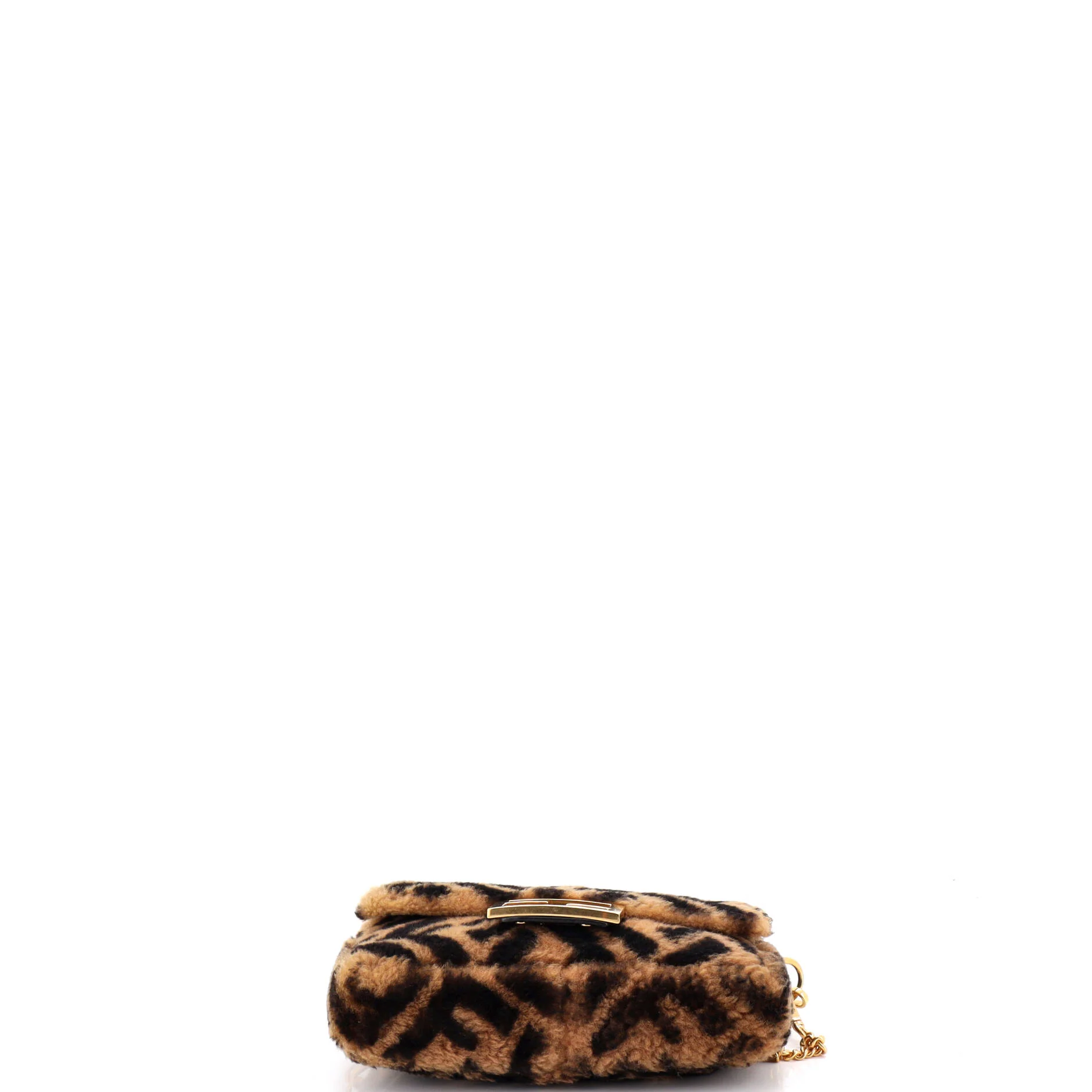 Baguette NM Bag Zucca Shearling Mini - Image 4