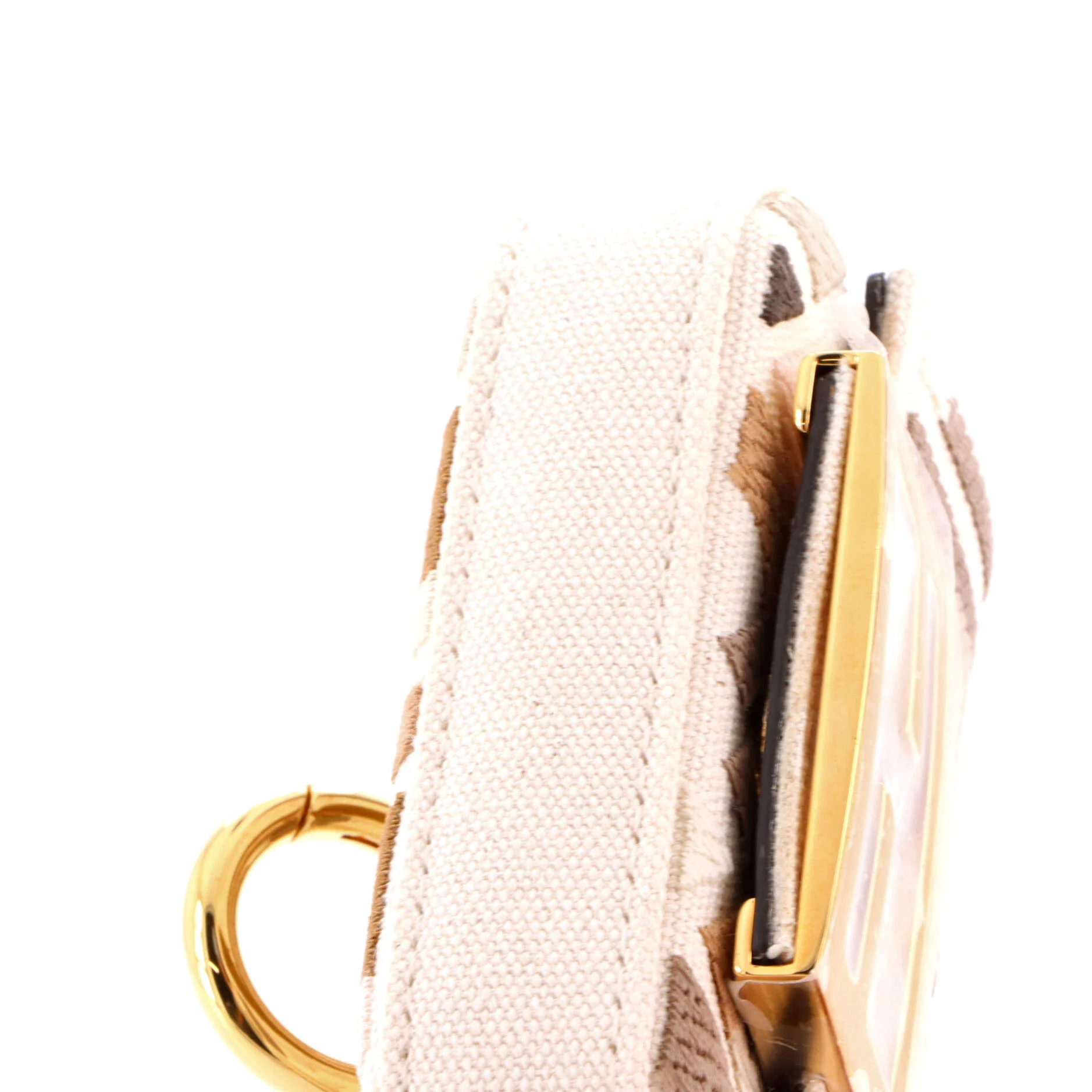 Chain Baguette Charm Bag Zucca Embroidered Canvas Nano - Image 6