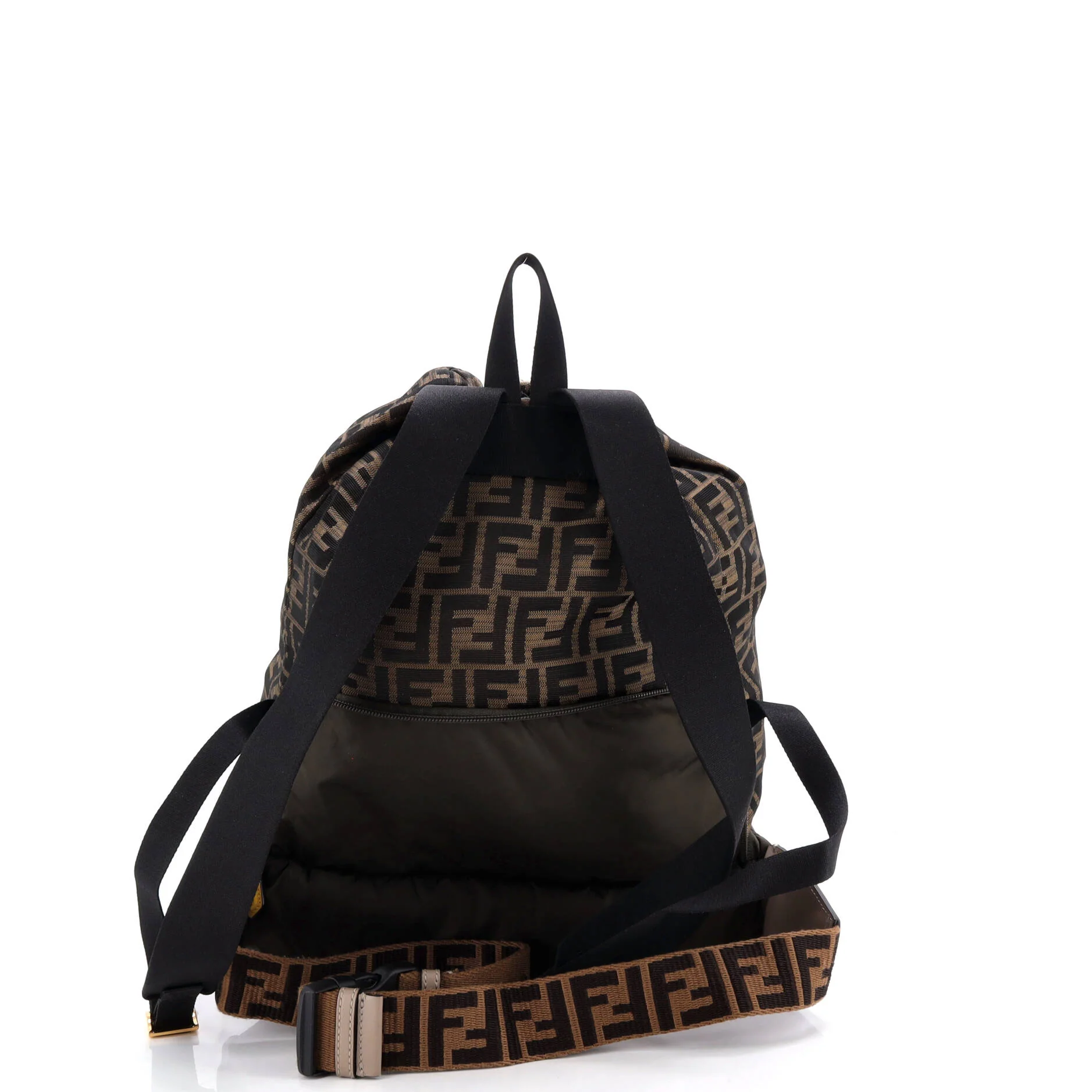 Convertible Belt Bag Backpack Zucca Canvas and Nylon - Image 3