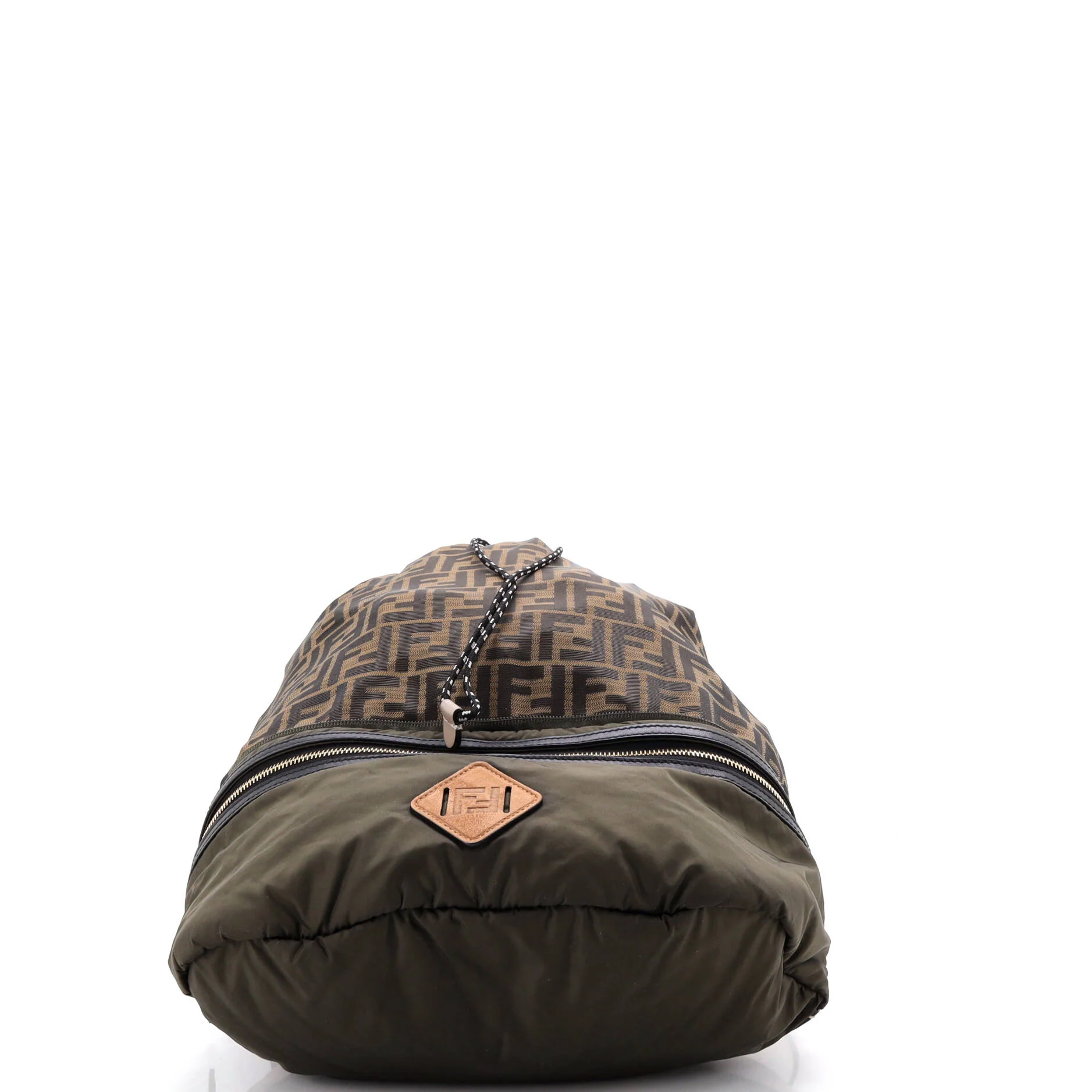 Convertible Belt Bag Backpack Zucca Canvas and Nylon - Image 4