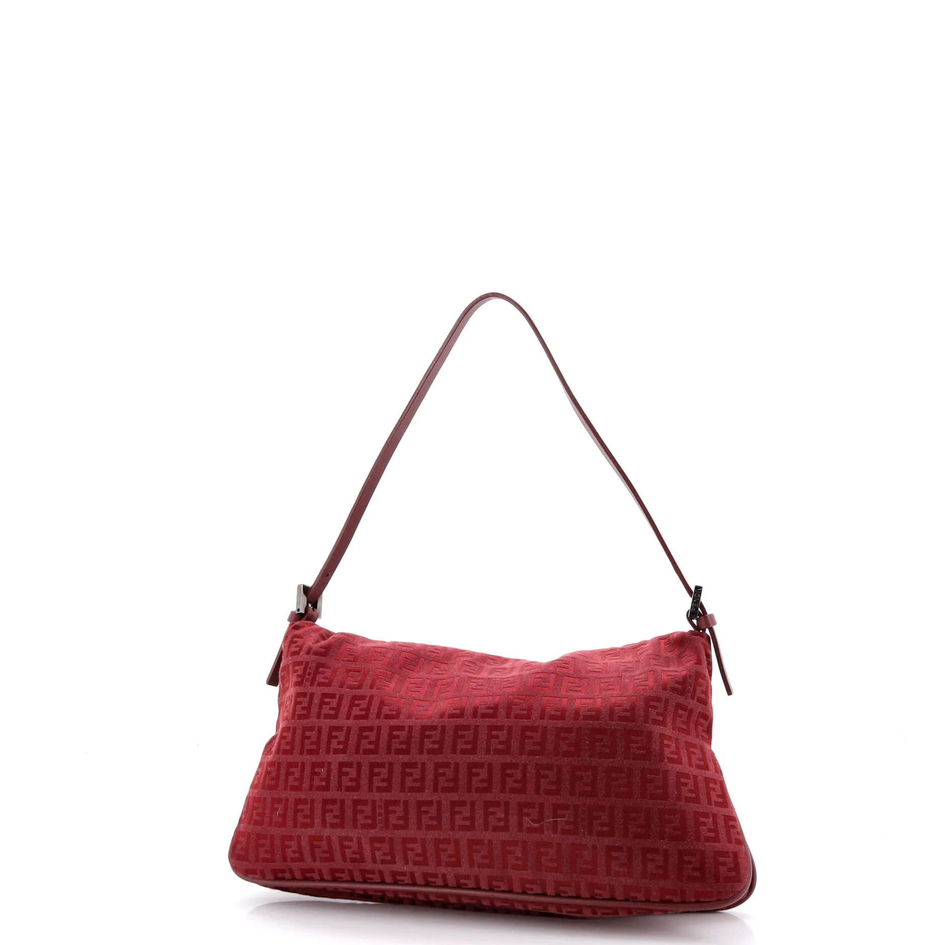 Vintage Flap Shoulder Bag Zucchino Canvas Large - Image 3