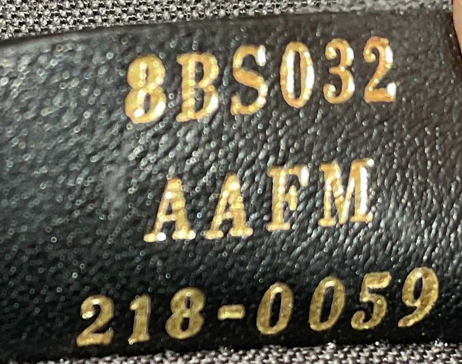 F is Fendi Envelope Clutch on Chain Zucca Embossed Leather - Image 9