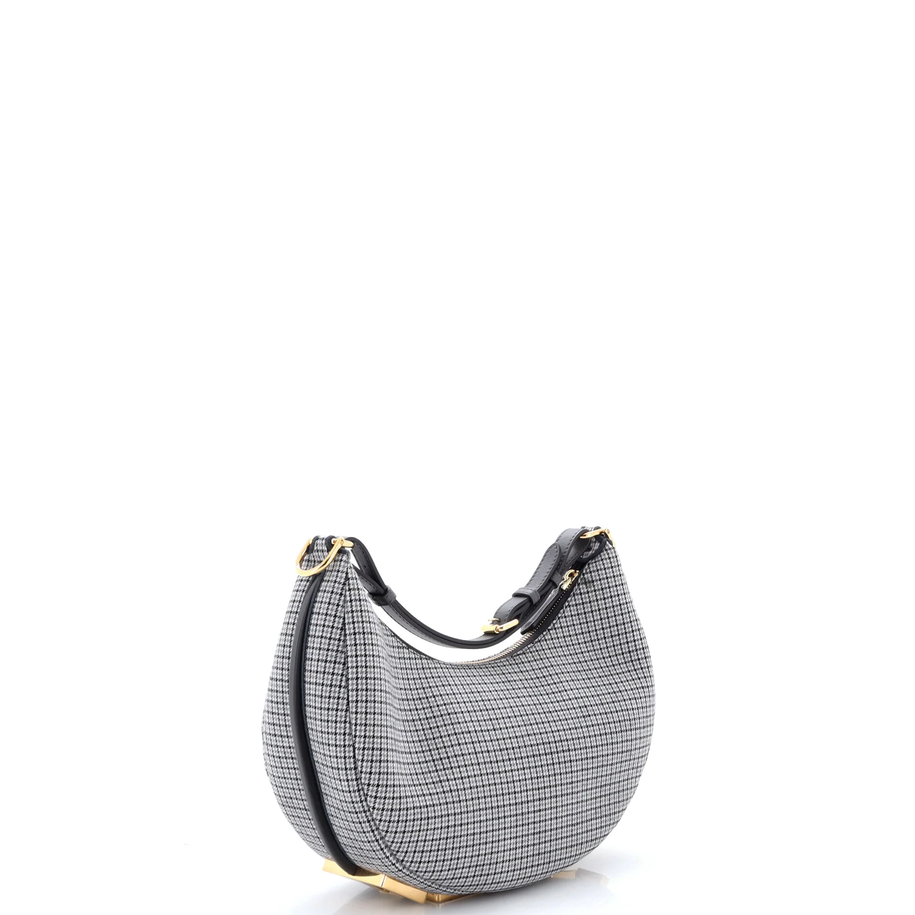 Fendigraphy Bag Houndstooth Wool Small - Image 2
