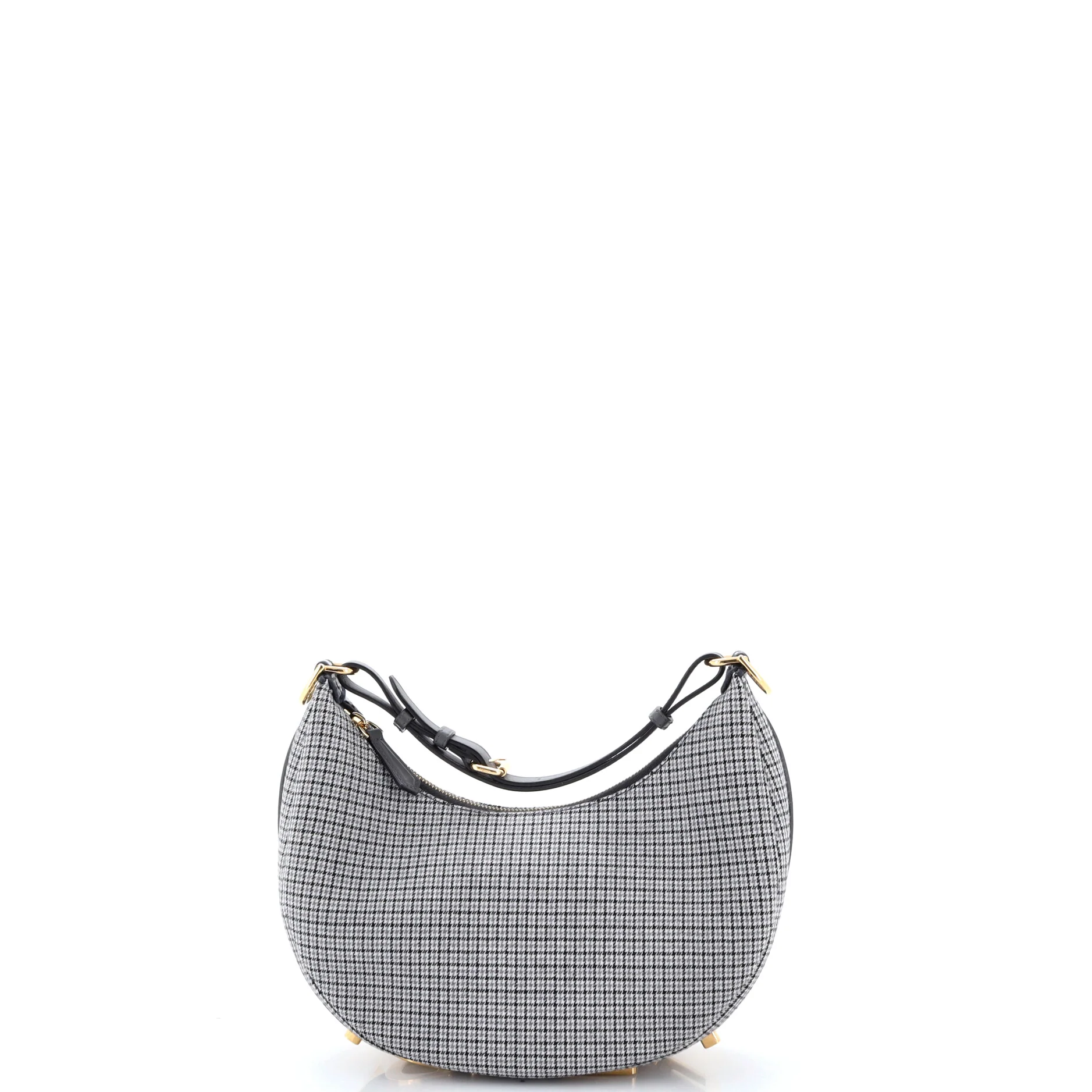 Fendigraphy Bag Houndstooth Wool Small - Image 3