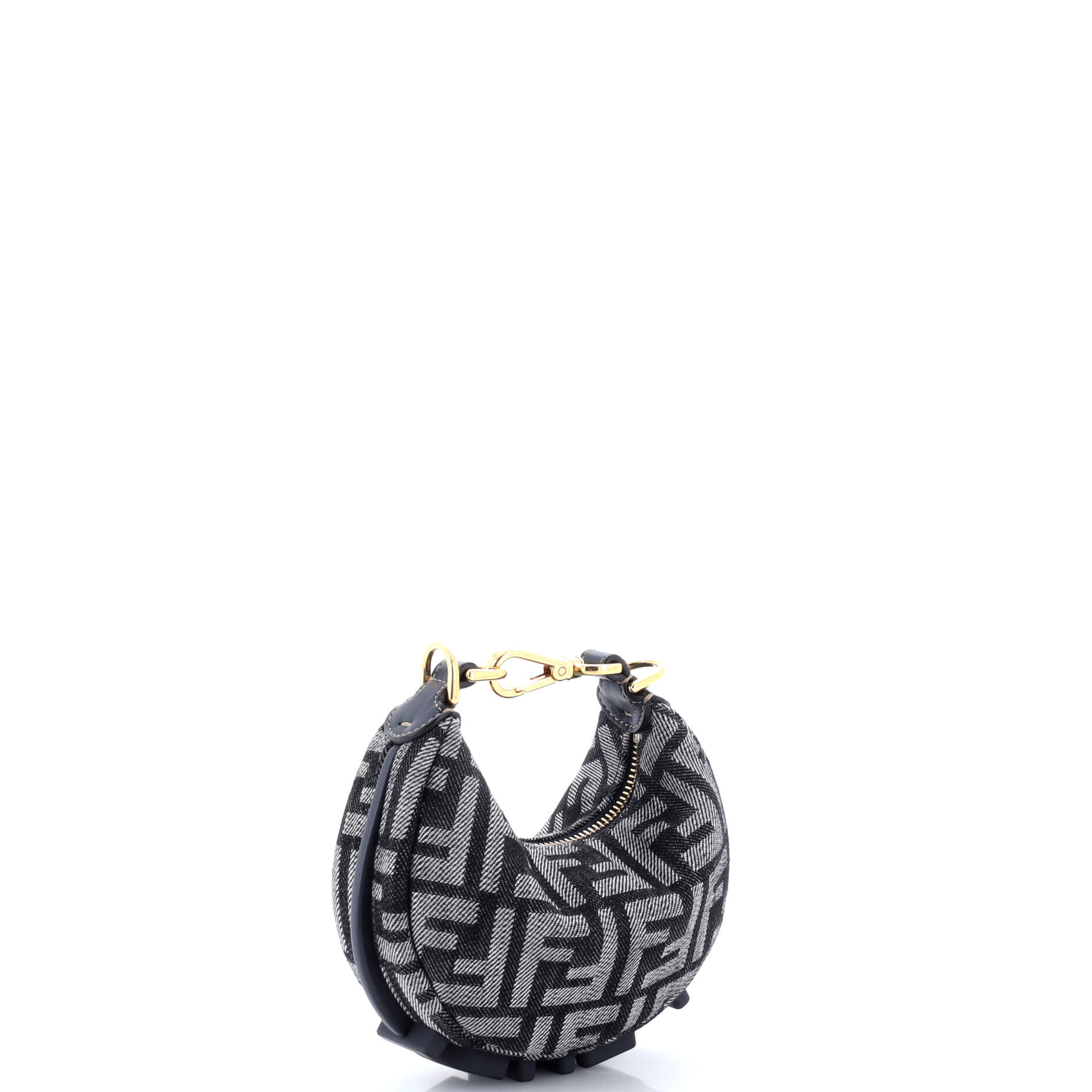 Fendigraphy Bag Zucca Denim Nano - Image 2