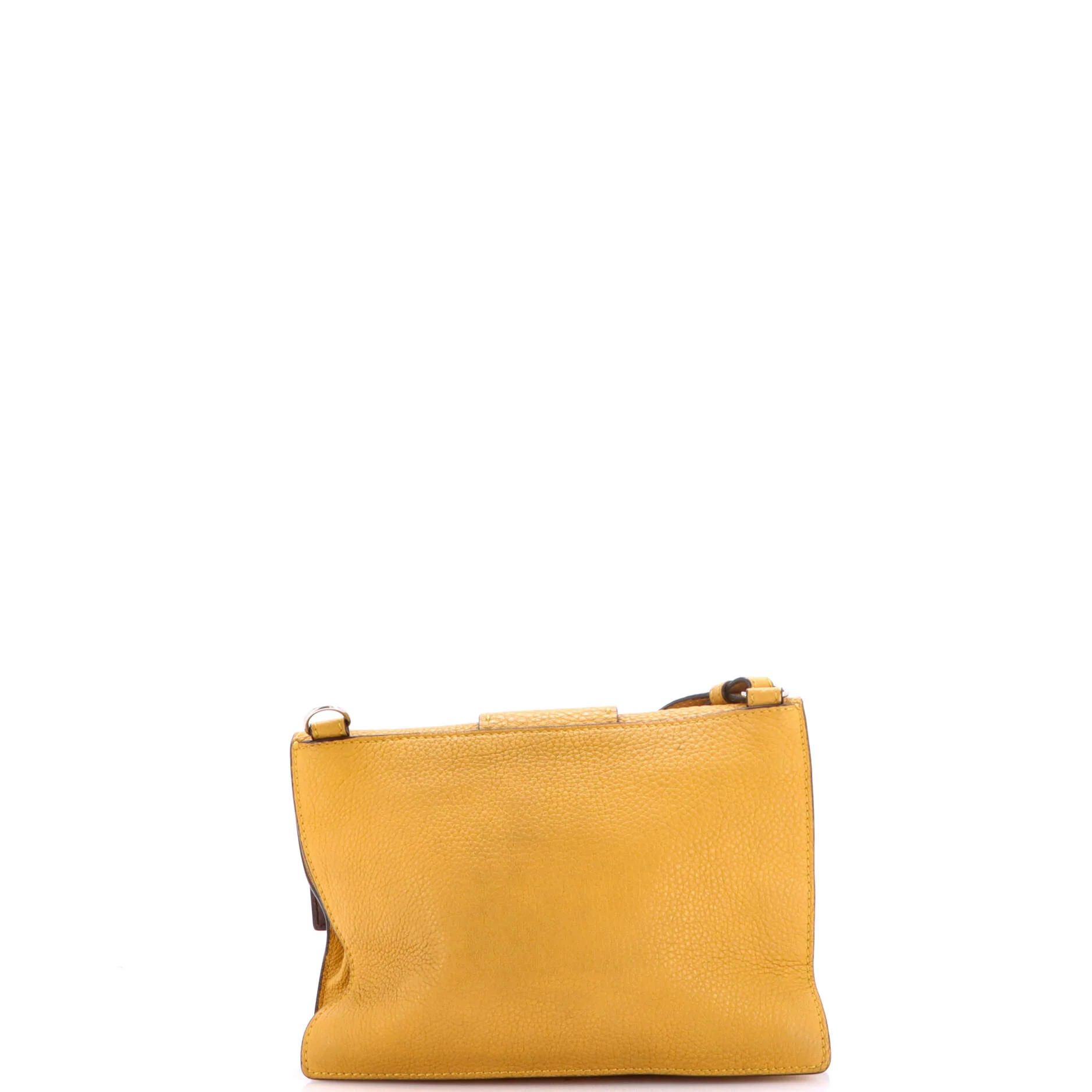 Flat Baguette Crossbody Bag Leather Medium - Image 3