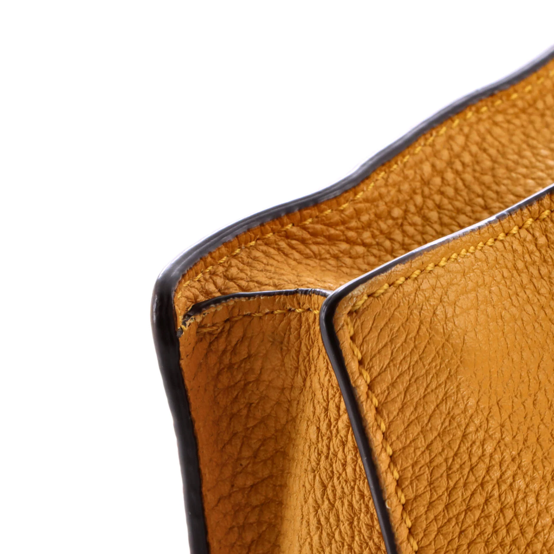 Flat Baguette Crossbody Bag Leather Medium - Image 6