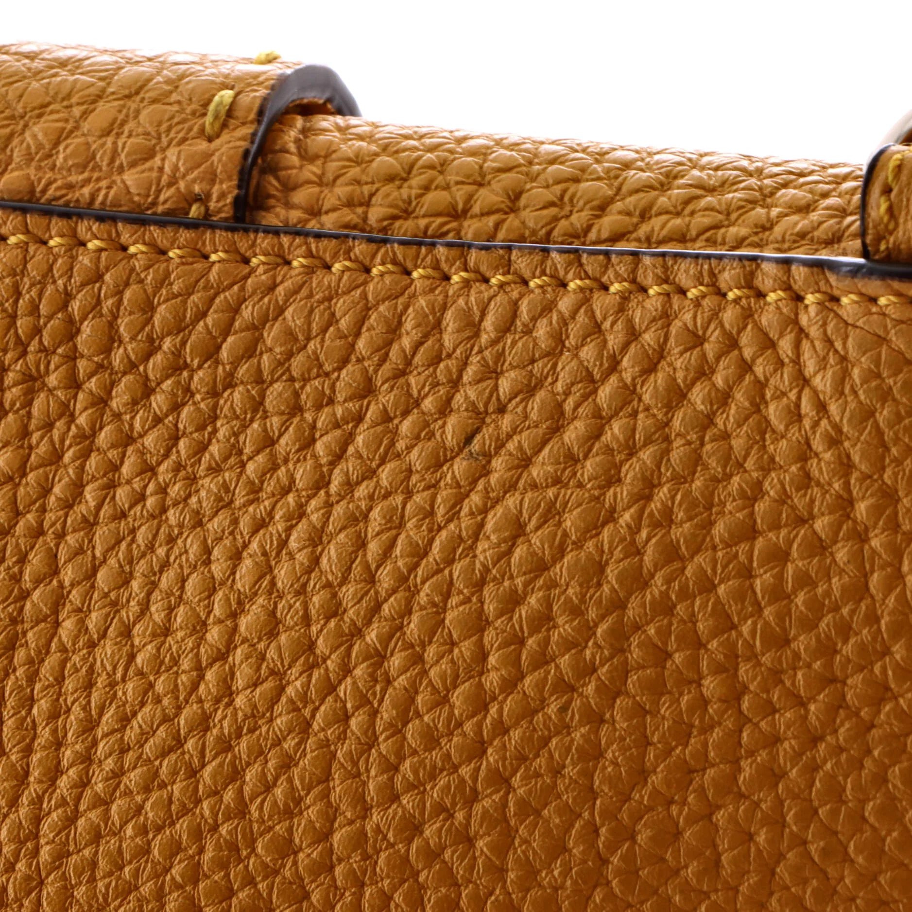 Flat Baguette Crossbody Bag Leather Medium - Image 7