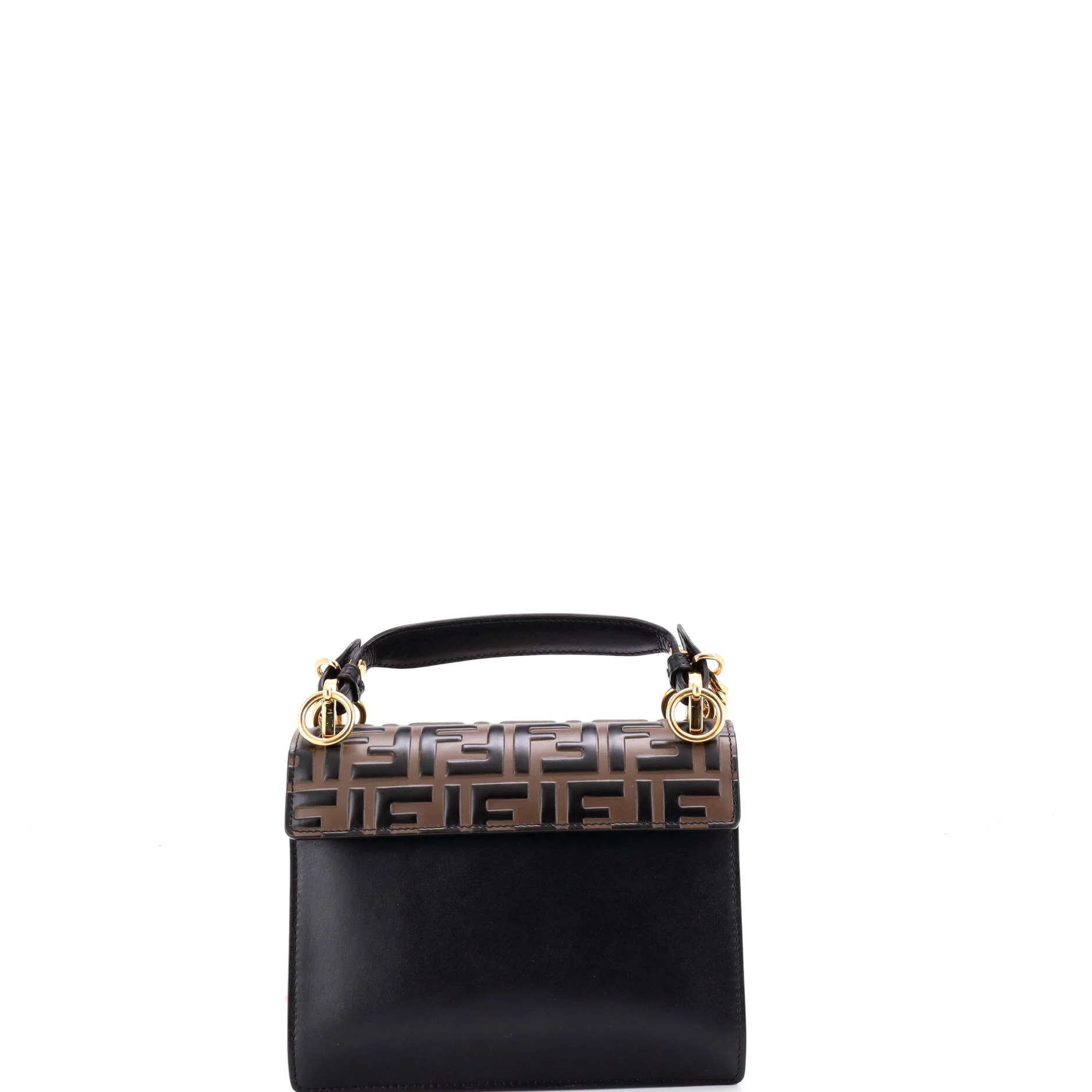 Kan I Bag Zucca Embossed Leather Small - Image 3