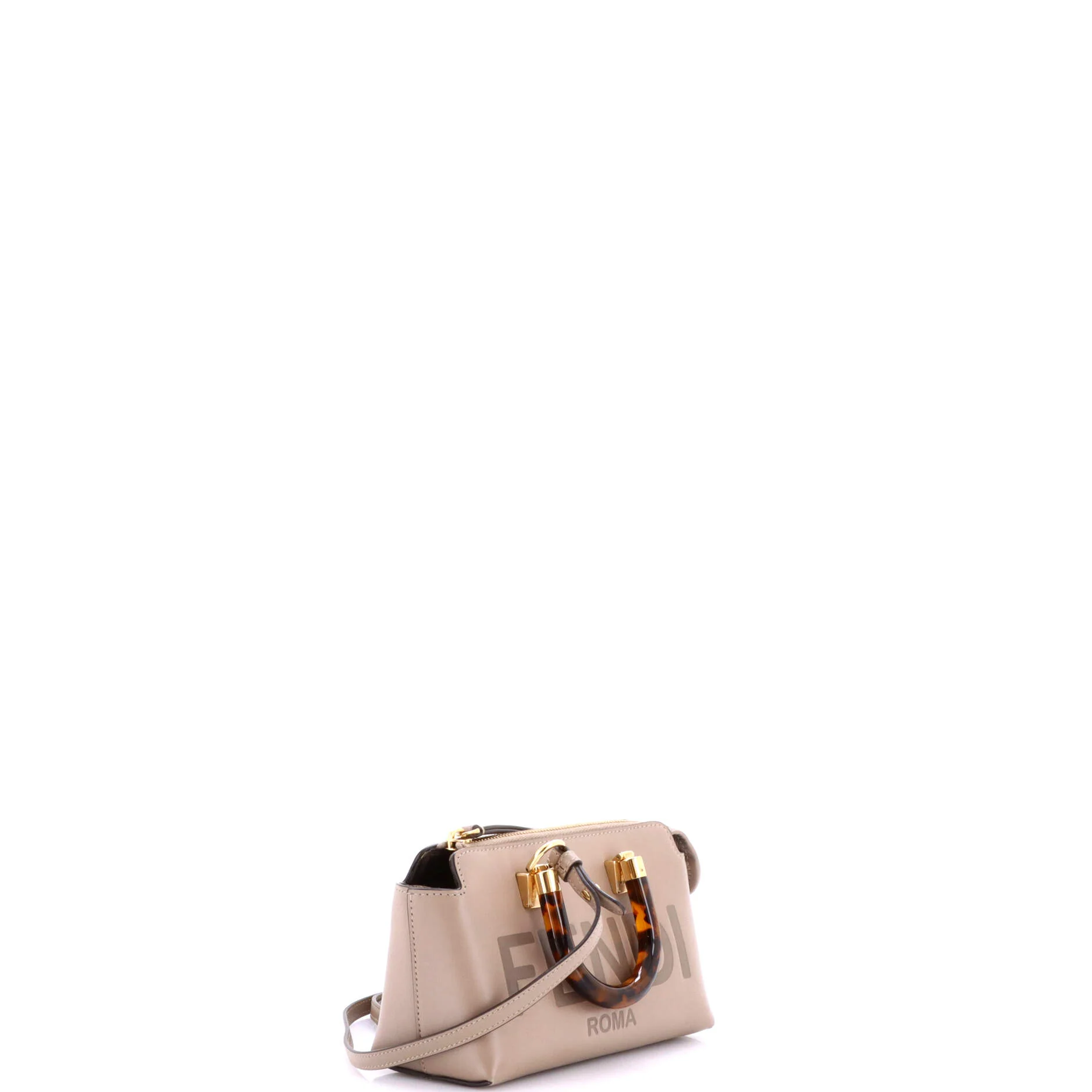 Logo By The Way Top Handle Bag Embossed Leather Mini - Image 2