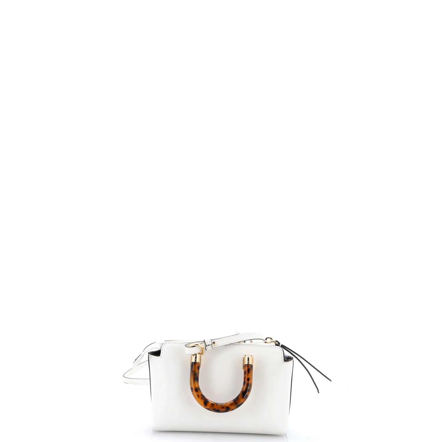 Logo By The Way Top Handle Bag Embossed Leather Mini - Image 3
