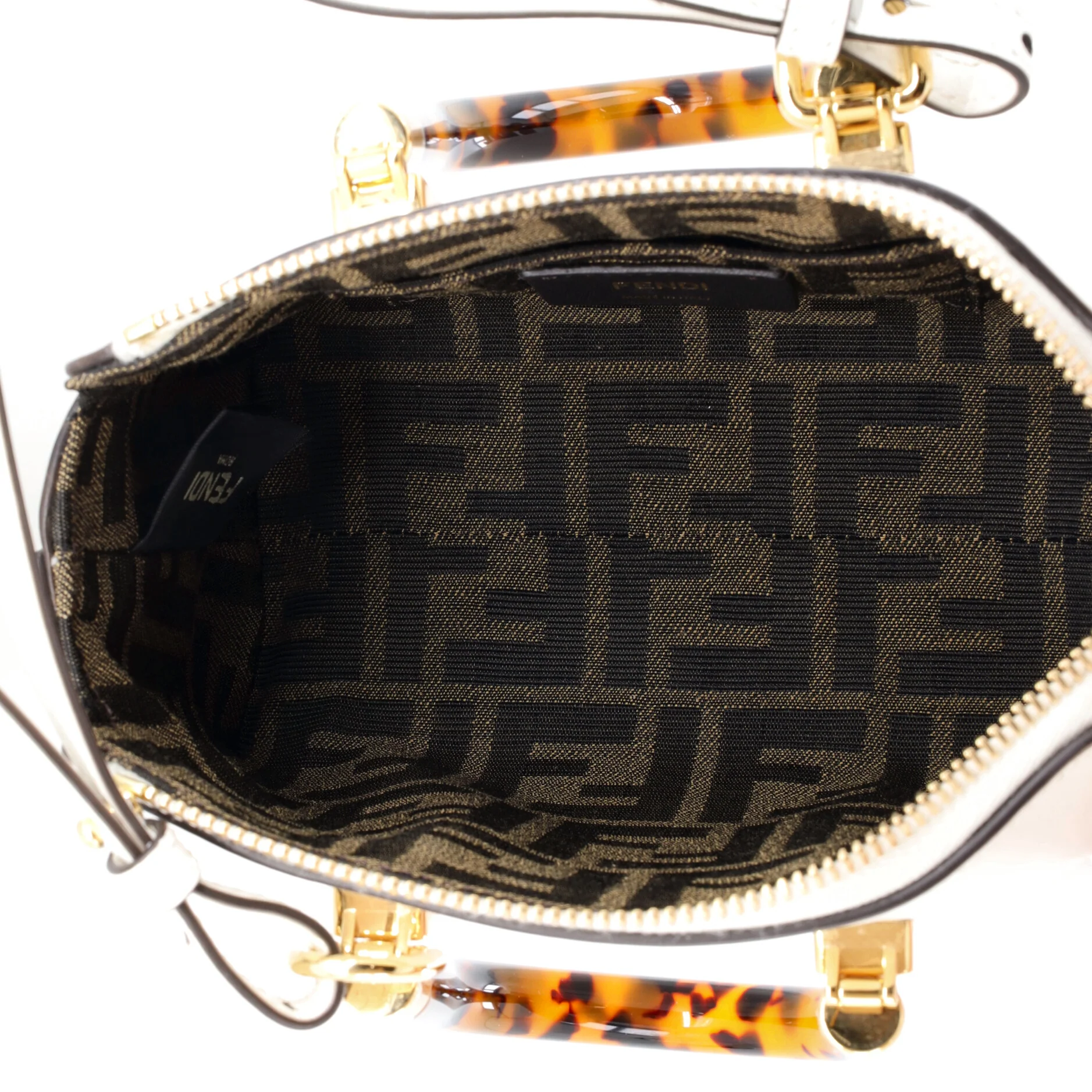Logo By The Way Top Handle Bag Embossed Leather Mini - Image 5