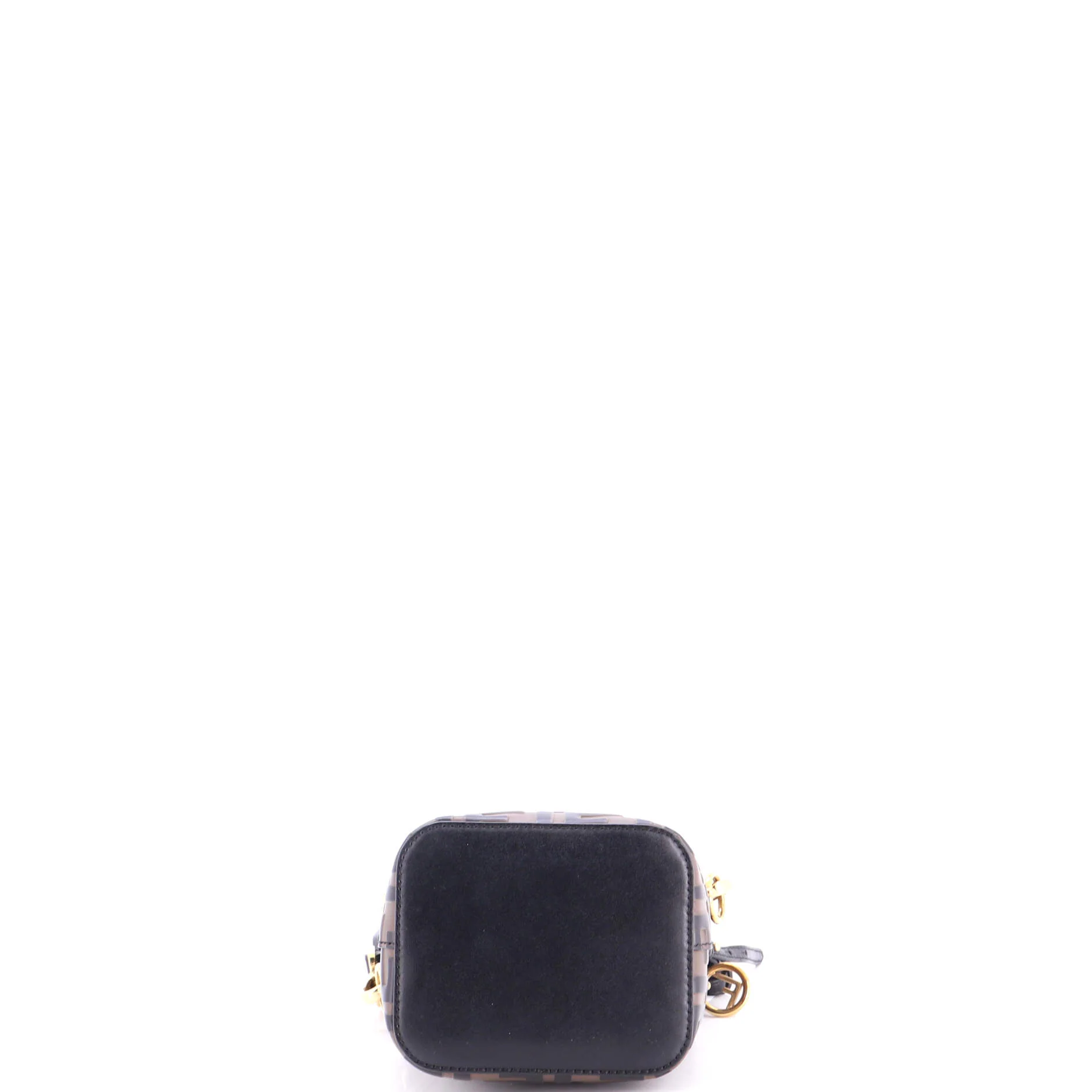 Mon Tresor Bucket Bag Zucca Embossed Leather Mini - Image 4