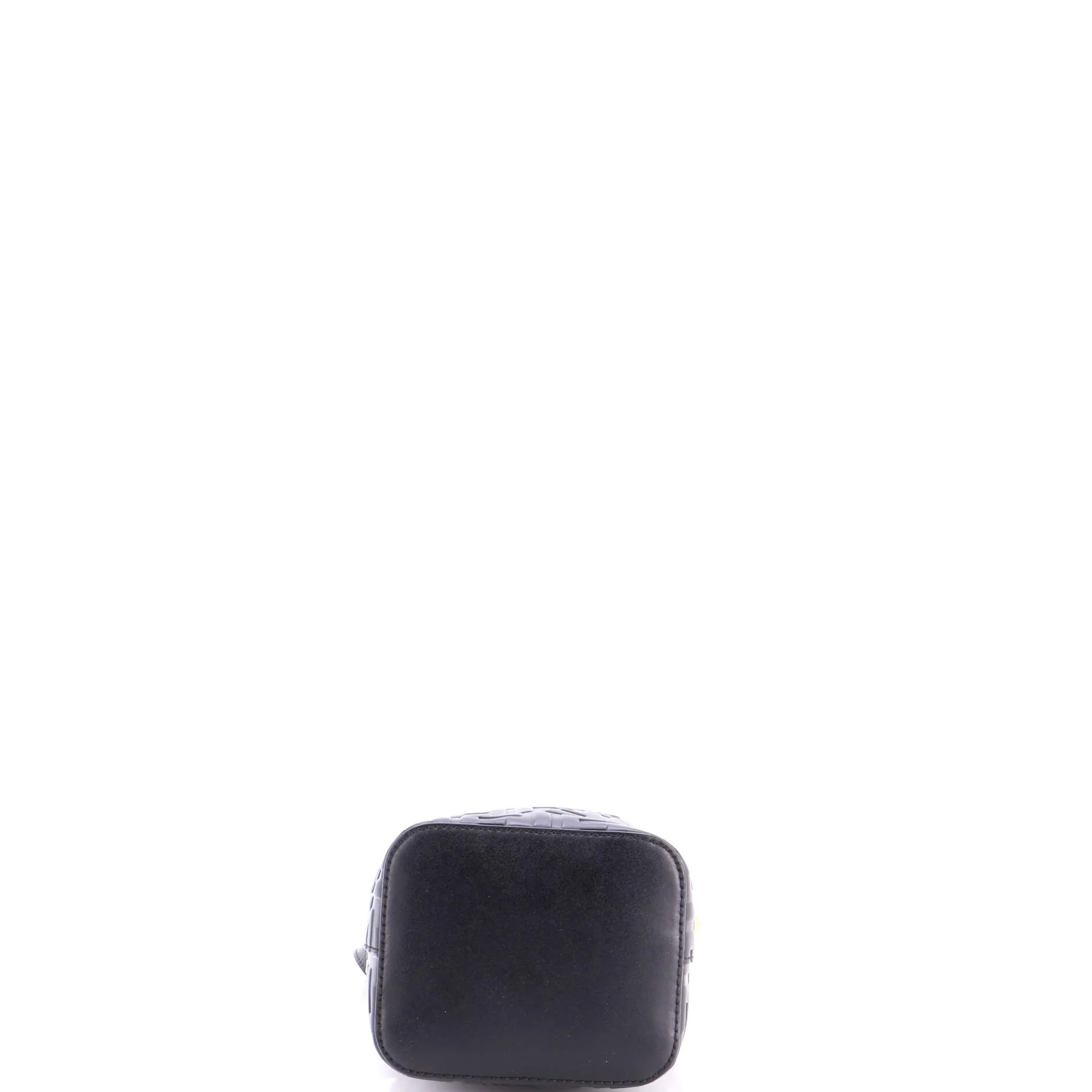 Mon Tresor Bucket Bag Zucca Embossed Leather Mini - Image 4
