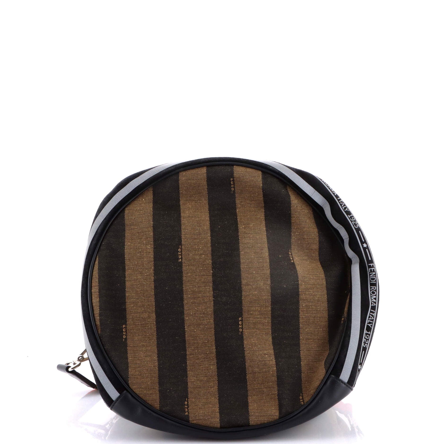 Mon Tresor Holdall Bucket Bag Pequin Canvas Large - Image 4