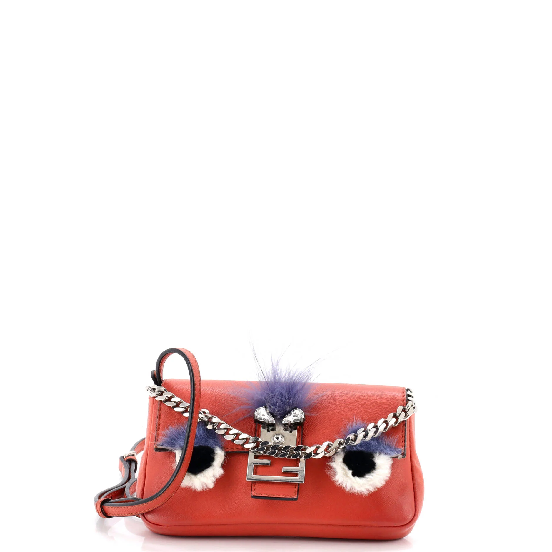 Monster Baguette Leather and Fur Micro
