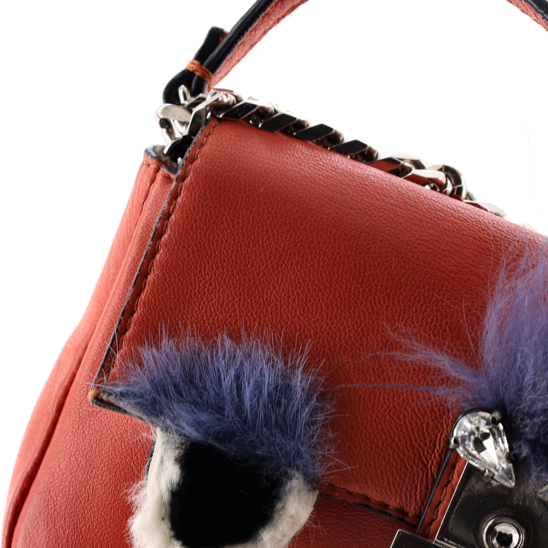Monster Baguette Leather and Fur Micro - Image 6