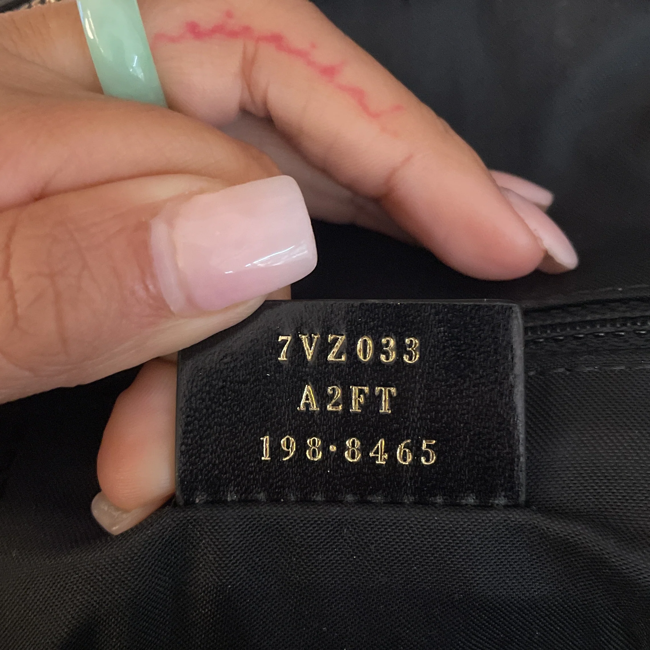 Monster Sling Bag Nylon and Leather Medium - Image 7