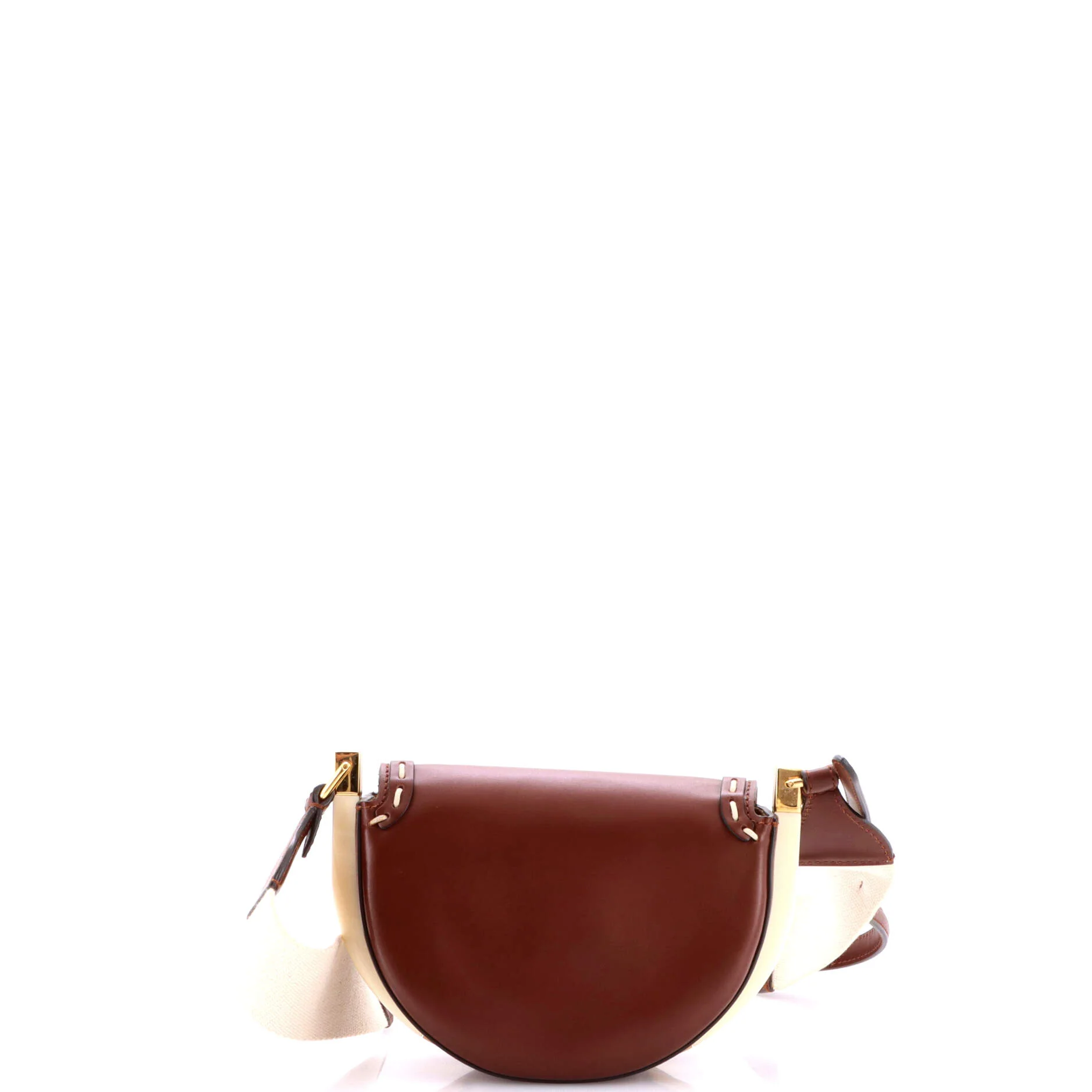 Moonlight Flap Bag Leather with Plexiglass Detail - Image 3