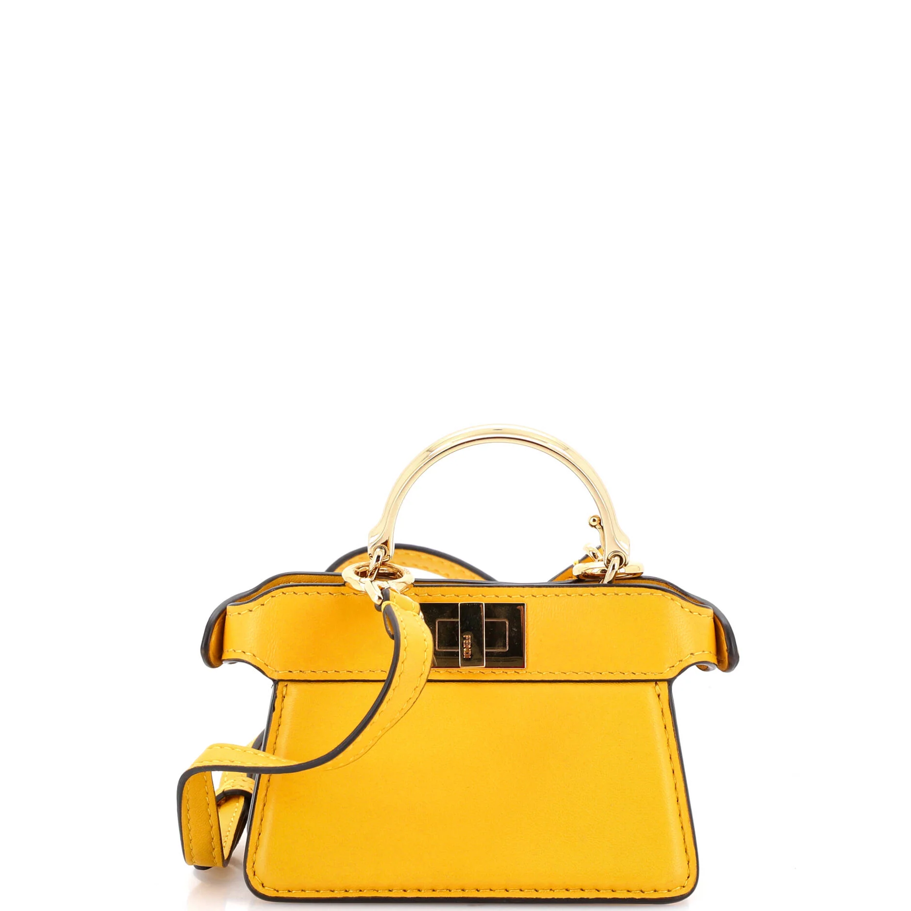 Peekaboo Bag Leather Micro