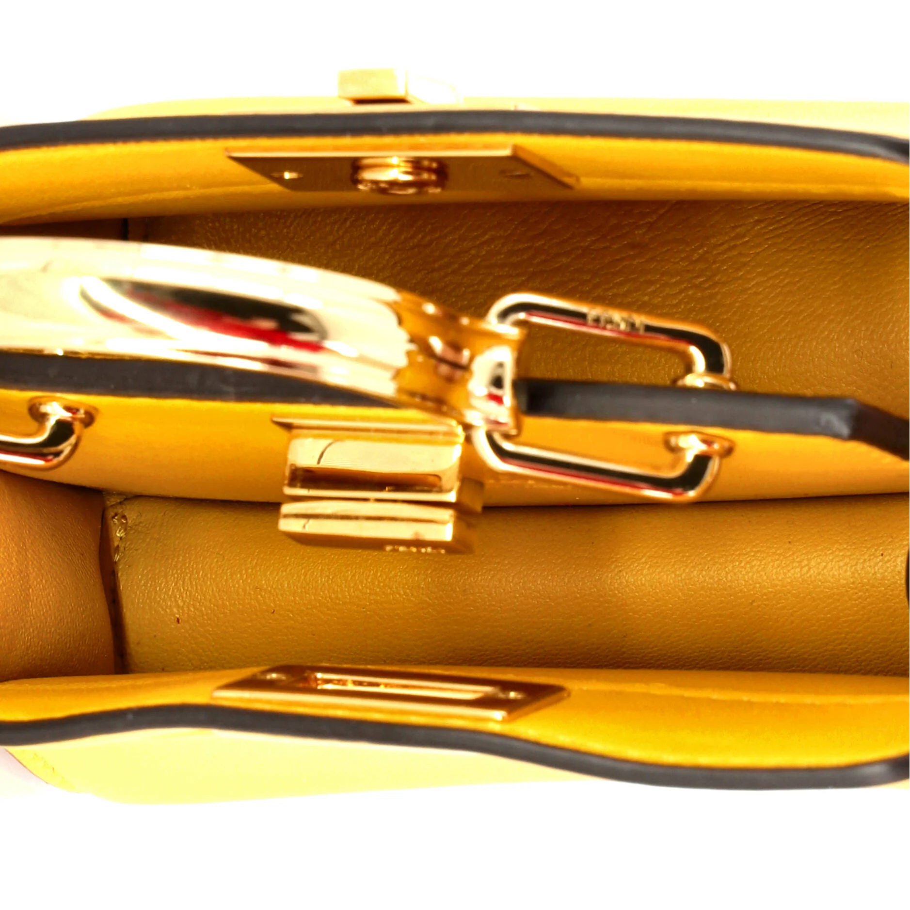 Peekaboo Bag Leather Micro - Image 5