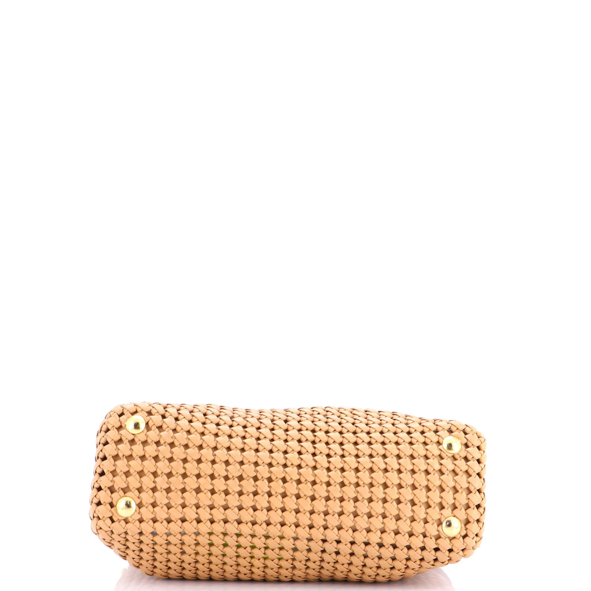 Peekaboo Bag Woven Nappa Leather Regular - Image 4