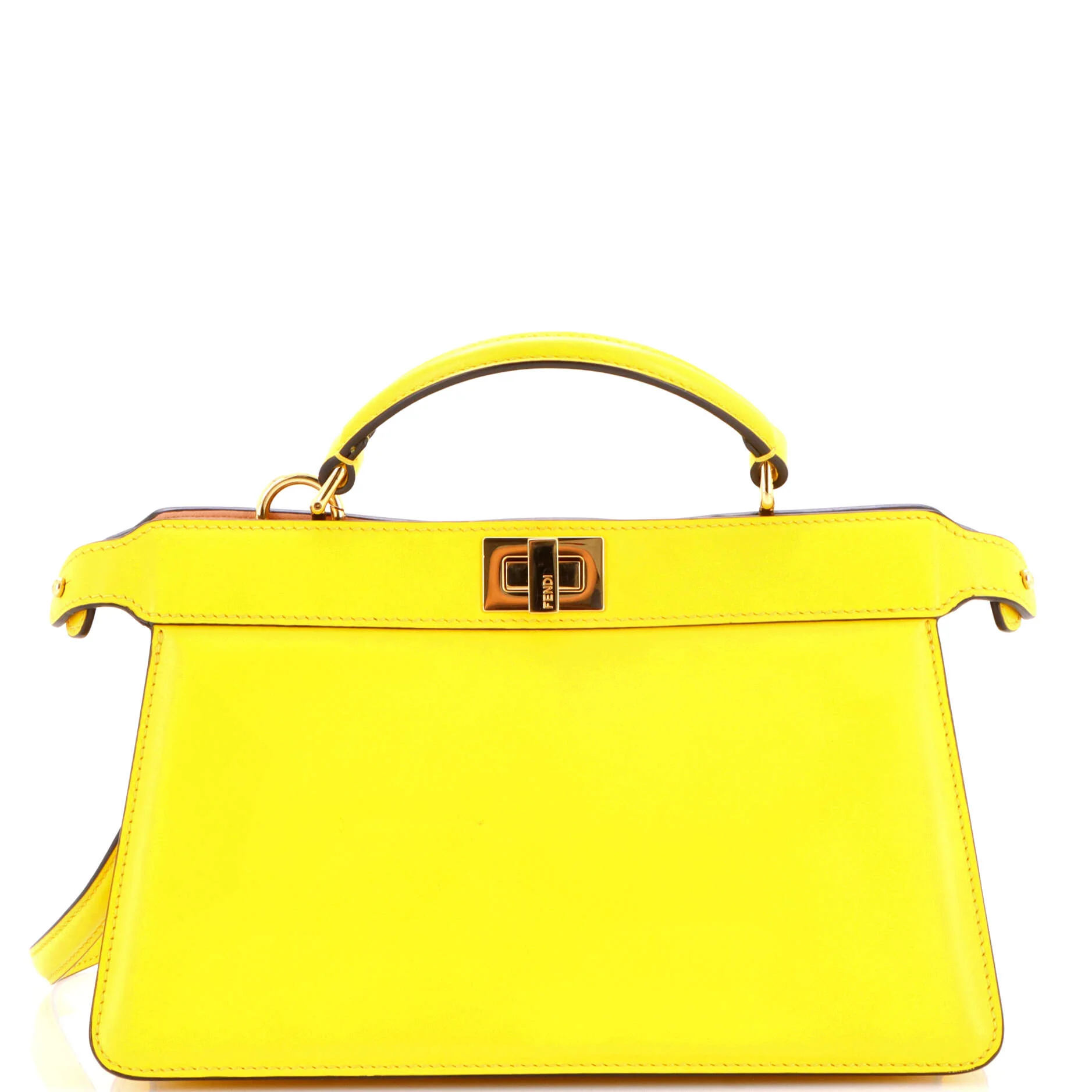 Peekaboo ISeeU Bag Leather East West